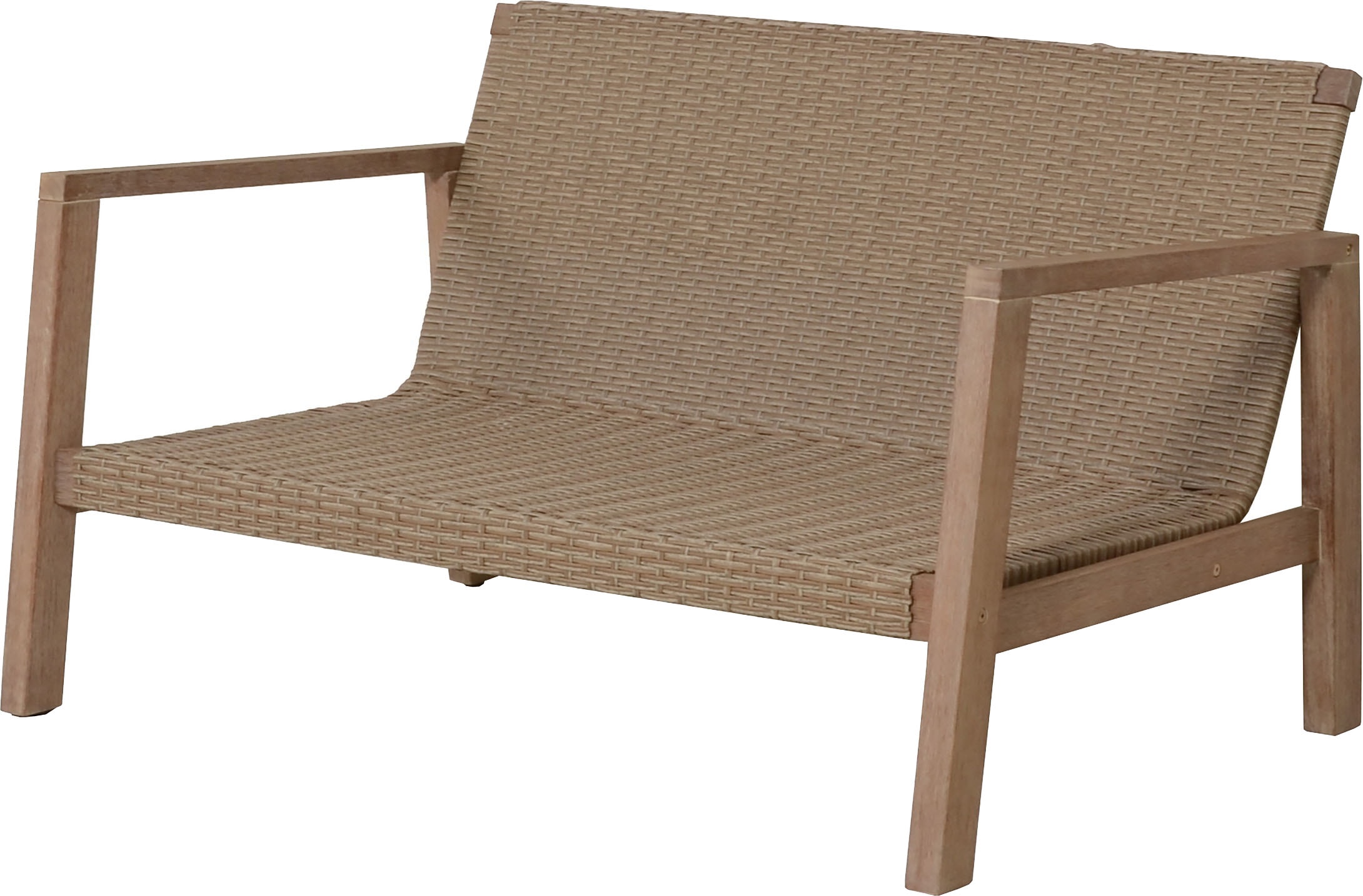 Garden Pleasure Gartenlounge-Set »»SAN««, (4 tlg.), 2 Sessel, Tisch LxB: 106x66 cm, inkl Kissen