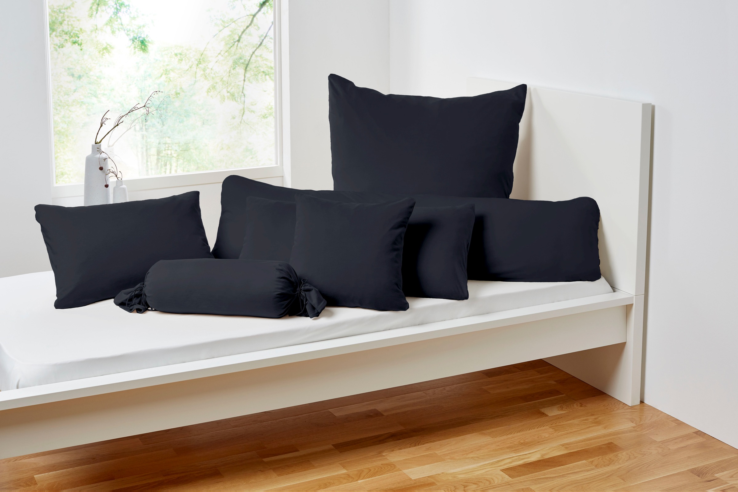 Primera Kissenbezug »Primera Mako-Feinjersey Kissenbezug im Doppelpack« In günstig online kaufen