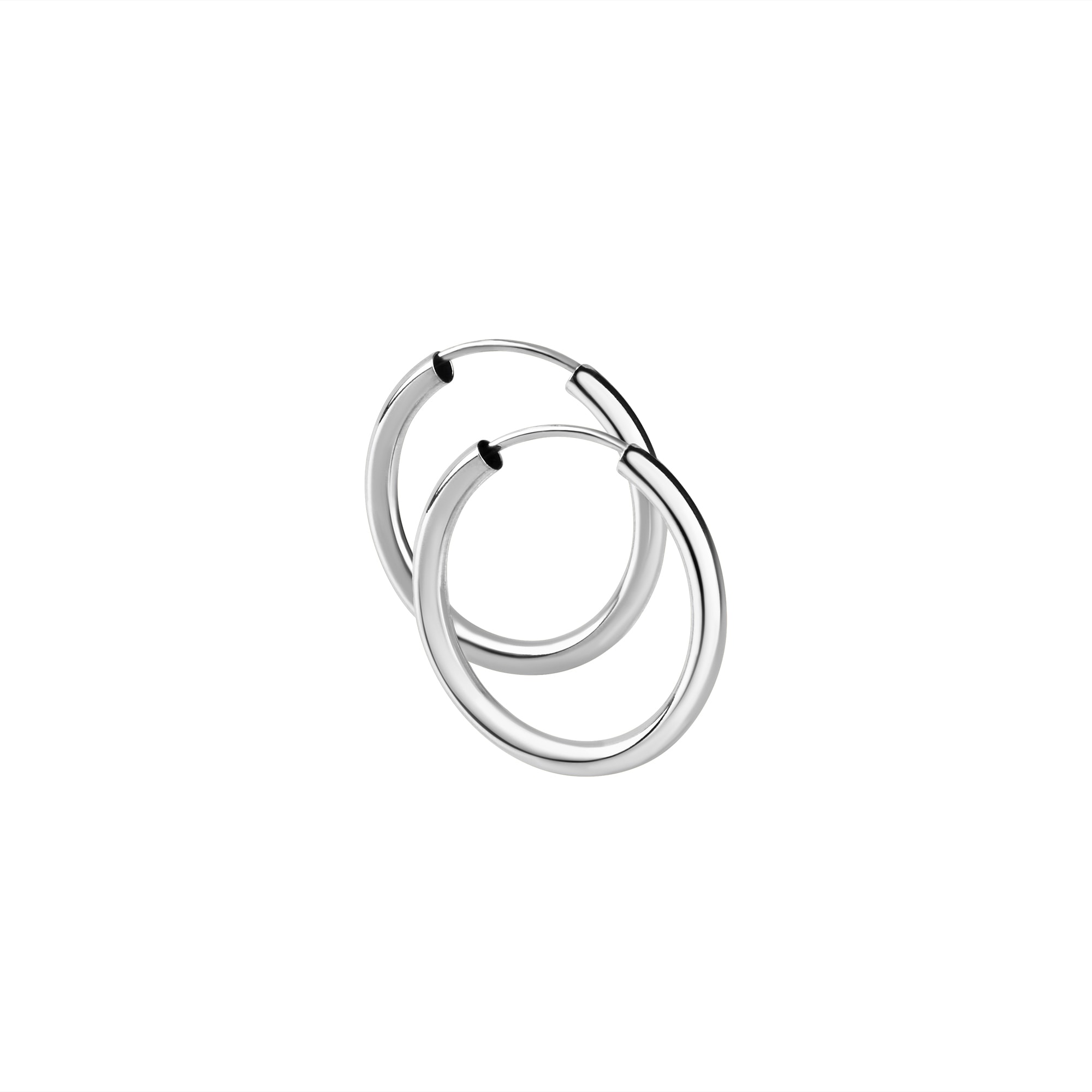 Firetti Paar Creolen »Schmuck Geschenk Silber 925 Ohrschmuck Ohrringe 3,0 mm breit«