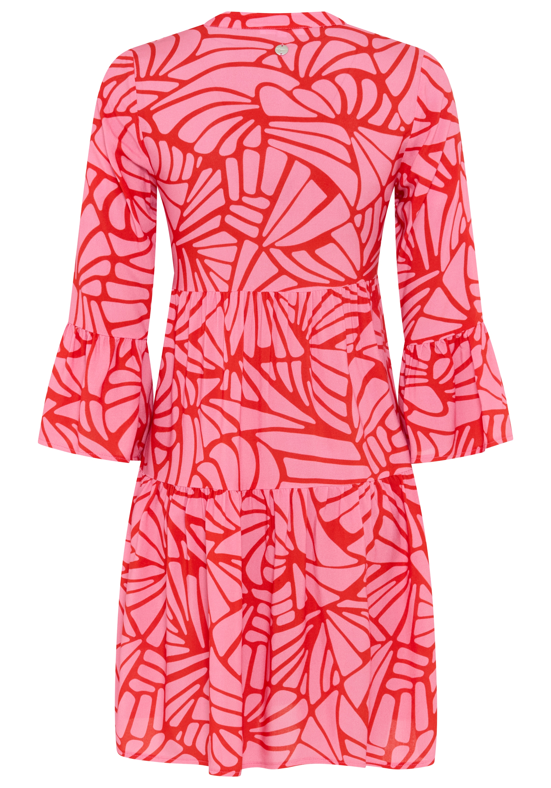 Tamaris Sommerkleid aus Viskose, für Frühling und Sommer, Mini-Länge