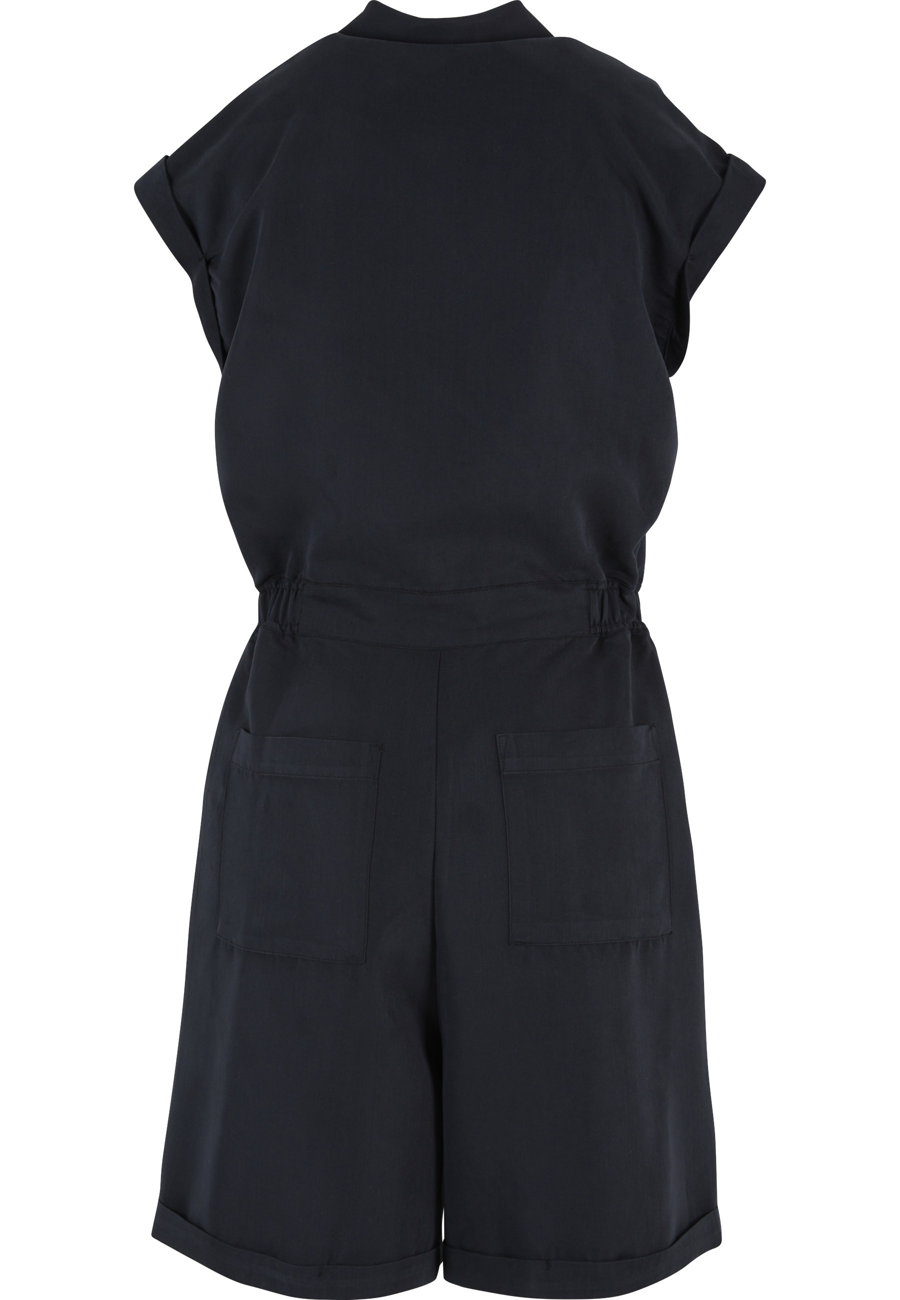 URBAN CLASSICS Jumpsuit »Urban Classics Damen Ladies Viscose Twill Jumpsuit« 1 Stk.