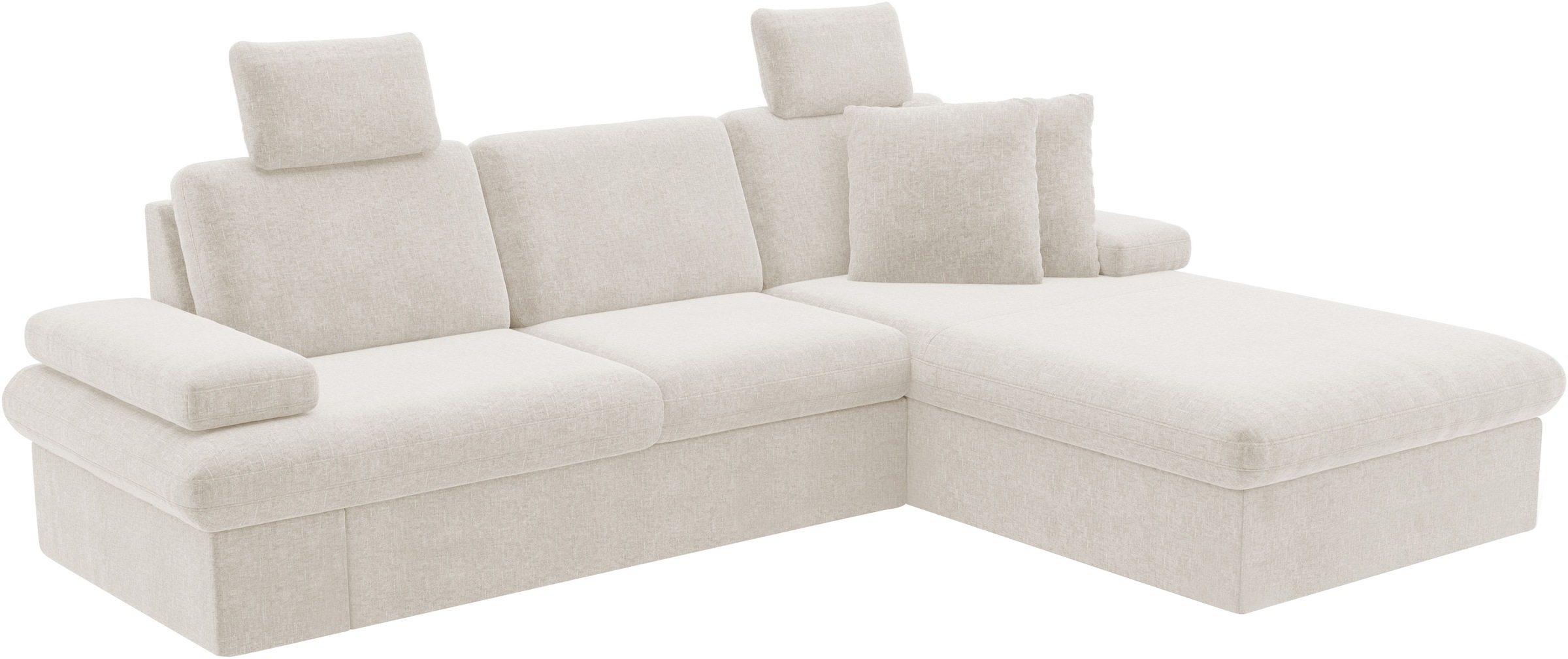 sit&more Ecksofa »Moreno«, mit Armteilverstellung,wahlweise mit Bettfunktion
