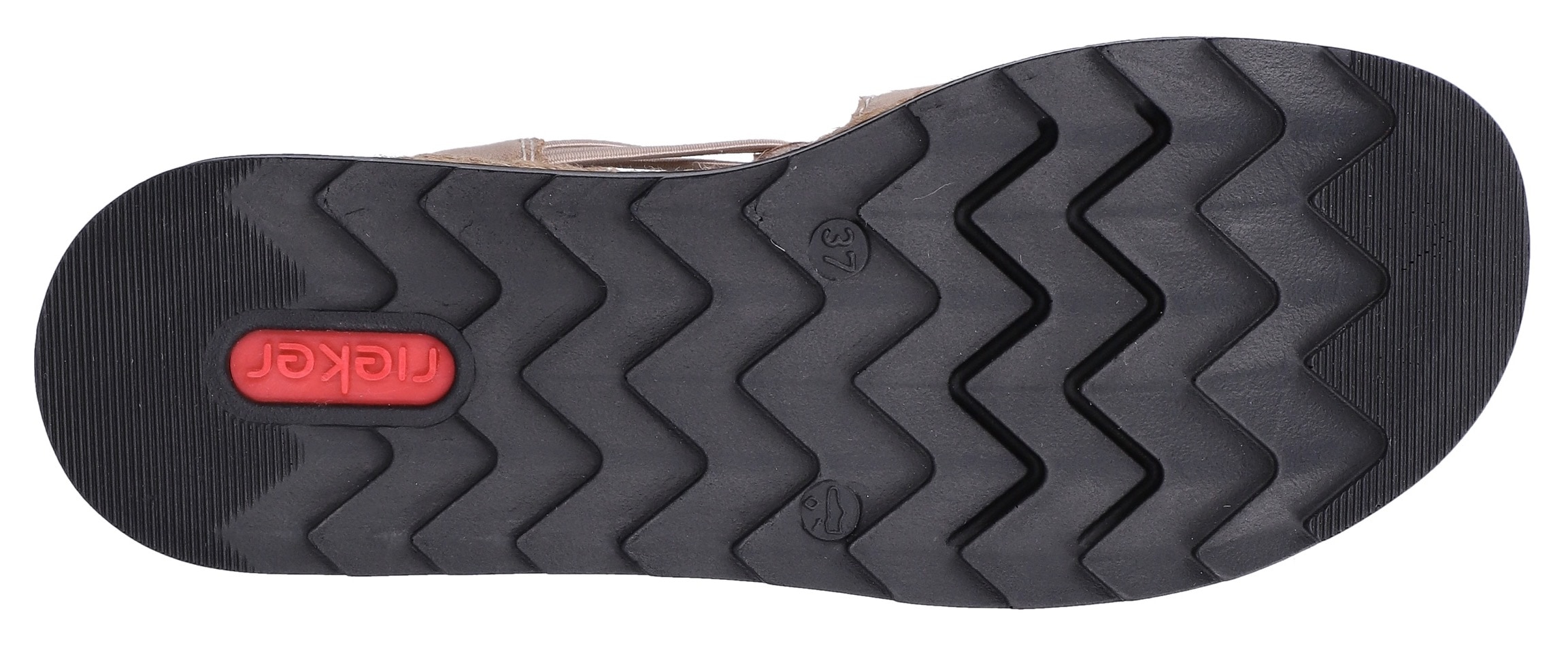 Rieker Plateausandale  Sommerschuh, Sandalette, modisches Plateau