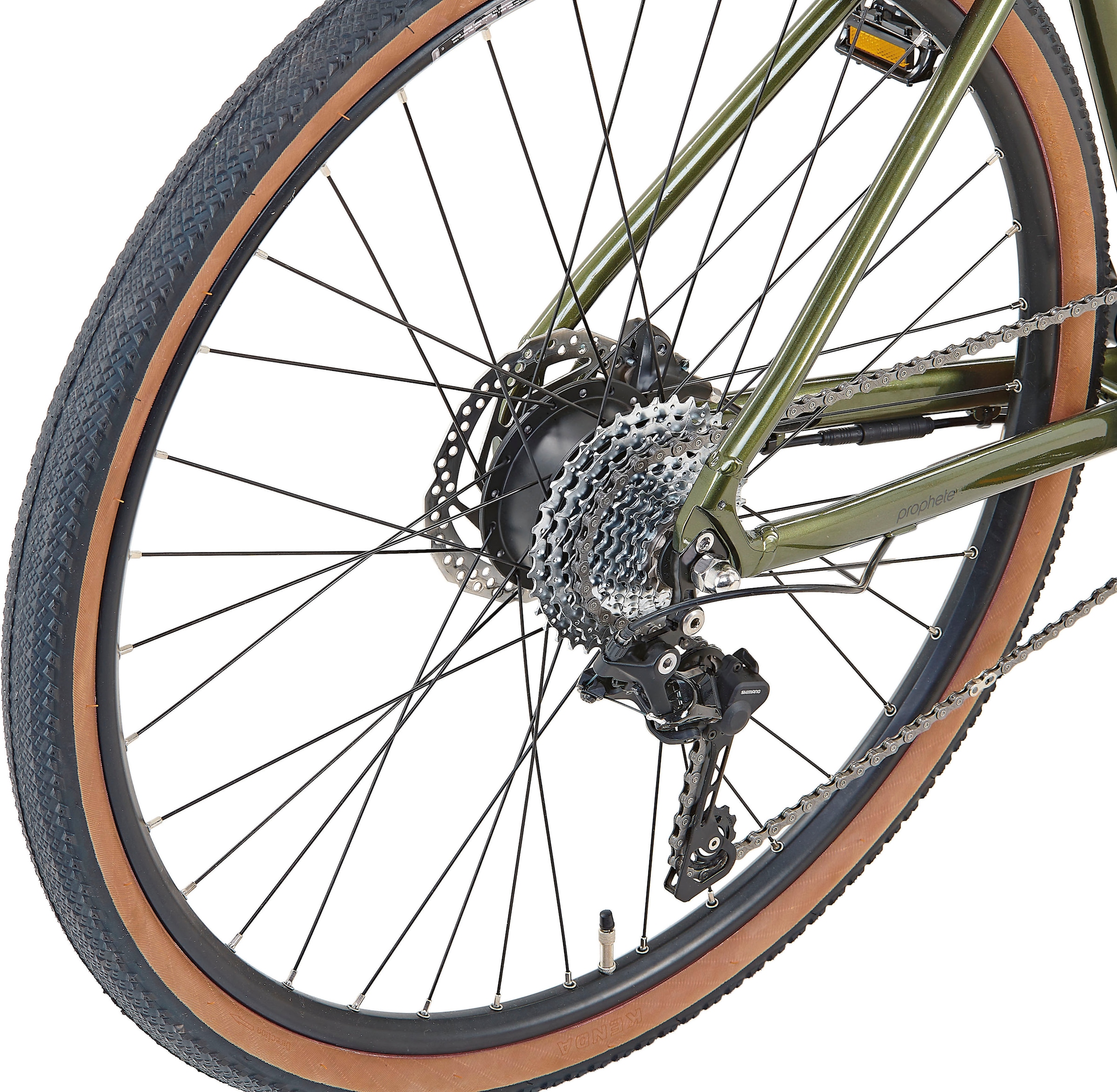 Prophete E-Bike »Graveler 1.0«, 8 Gang, Shimano, Heckmotor 250 W, Pedelec