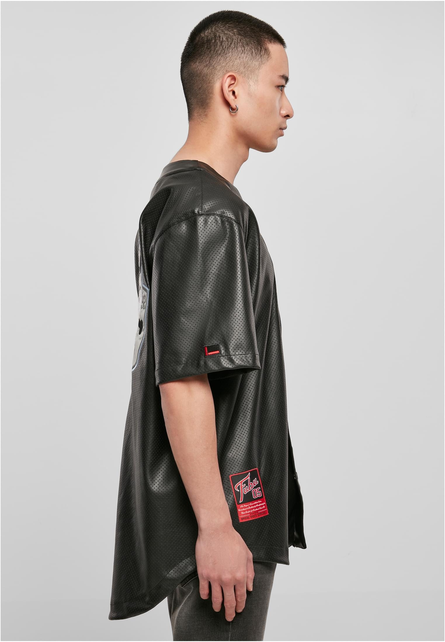 Fubu Langarmhemd »Fubu Herren College Leather Baseball Jersey« 1 Stk.