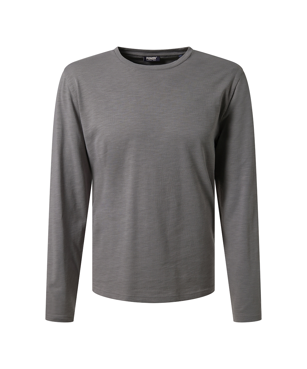 Pioneer Authentic Jeans Langarmshirt in normale Passform