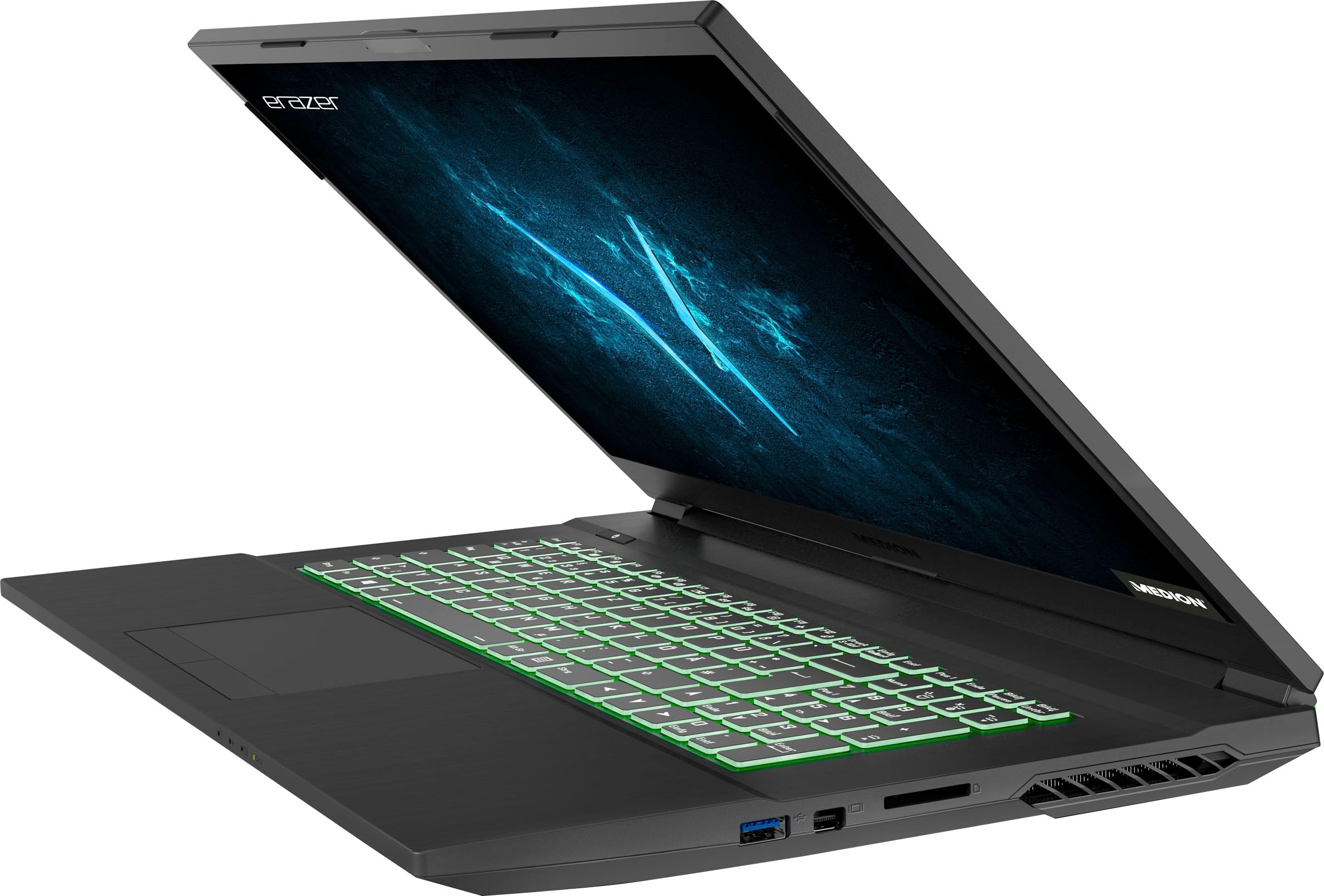 Medion® Gaming-Notebook »Defender P10«, 43,9 cm, / 17,3 Zoll, Intel, Core i5, GeForce RTX 3060, 1000 GB SSD