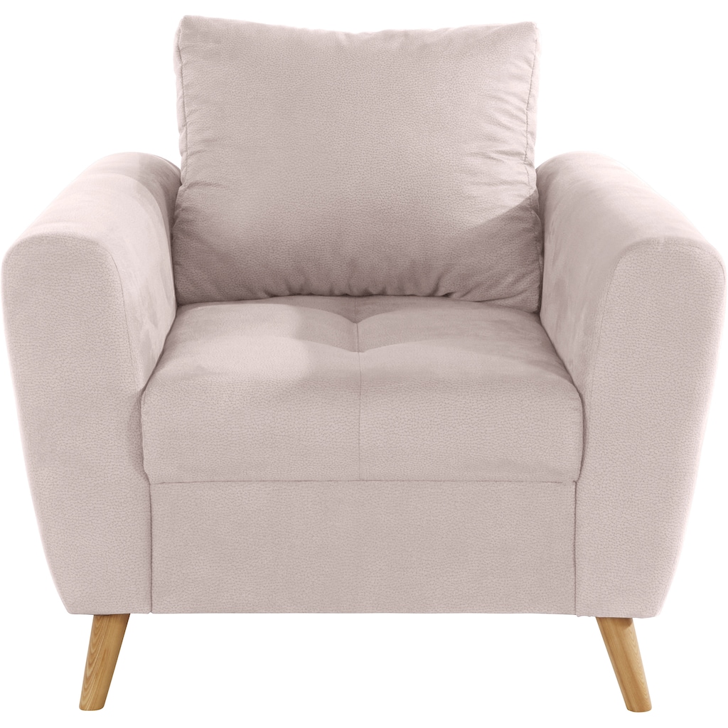 andas Sessel »Blackburn Luxus«, mit besonders hochwertiger Polsterung für bis zu 140 kg Belastbarkeit