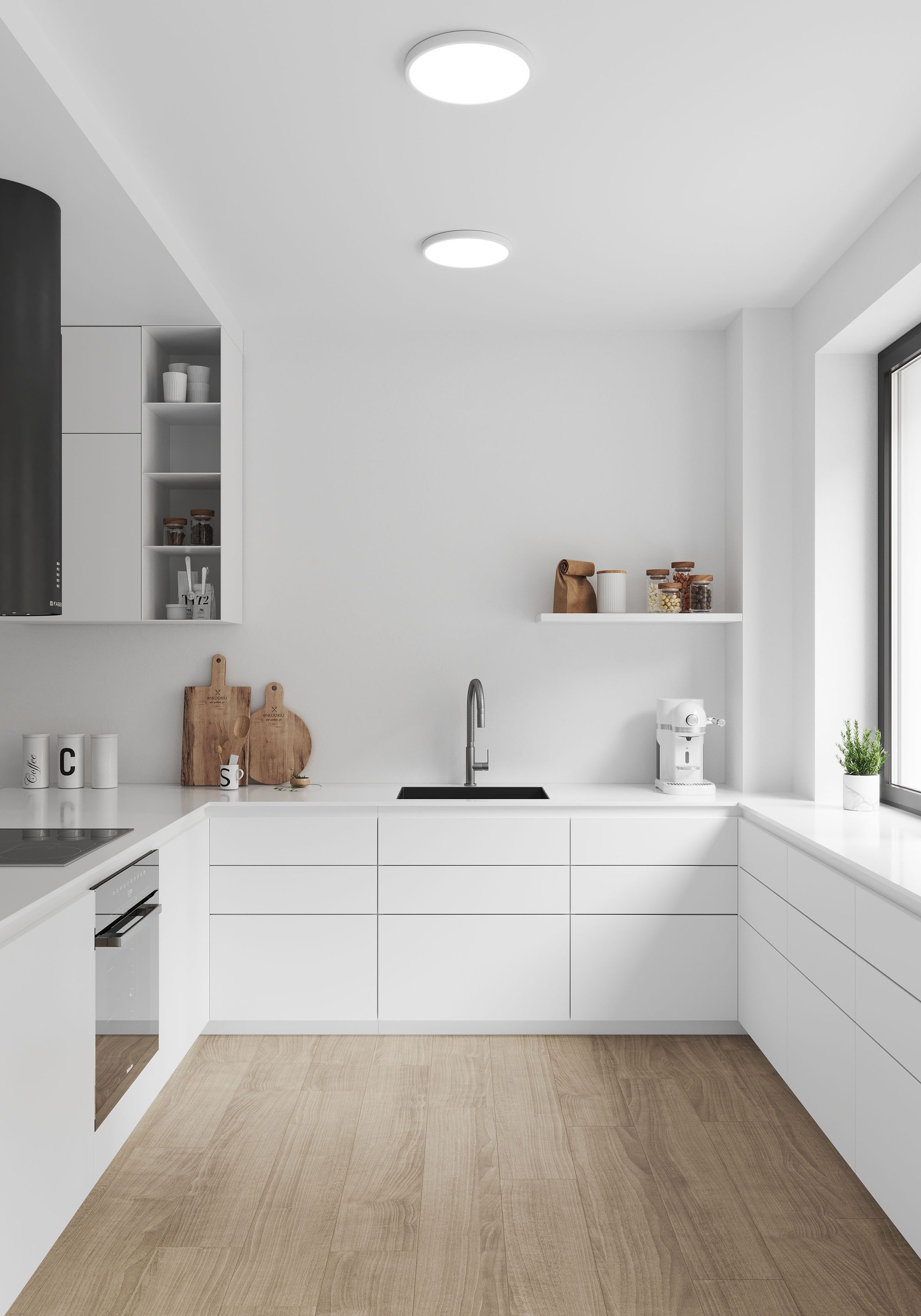 Nordlux LED Deckenleuchte »OJA«, Leuchtmittel LED-Modul   LED fest integrie günstig online kaufen
