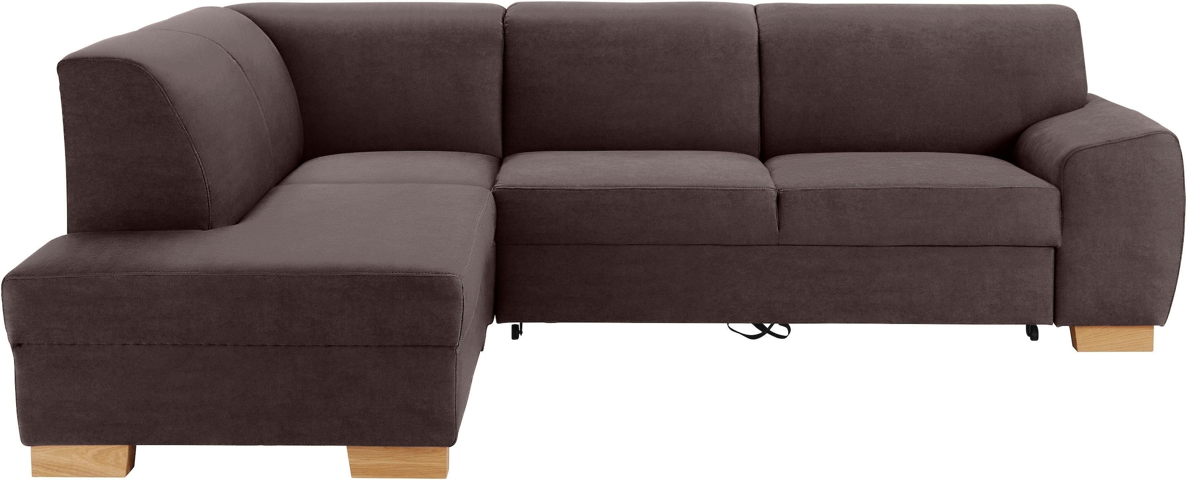 DOMO collection Ecksofa »Incanto kubische Formensprache, komfortabel, L-Form«, wahlweise mit Bettfunktion