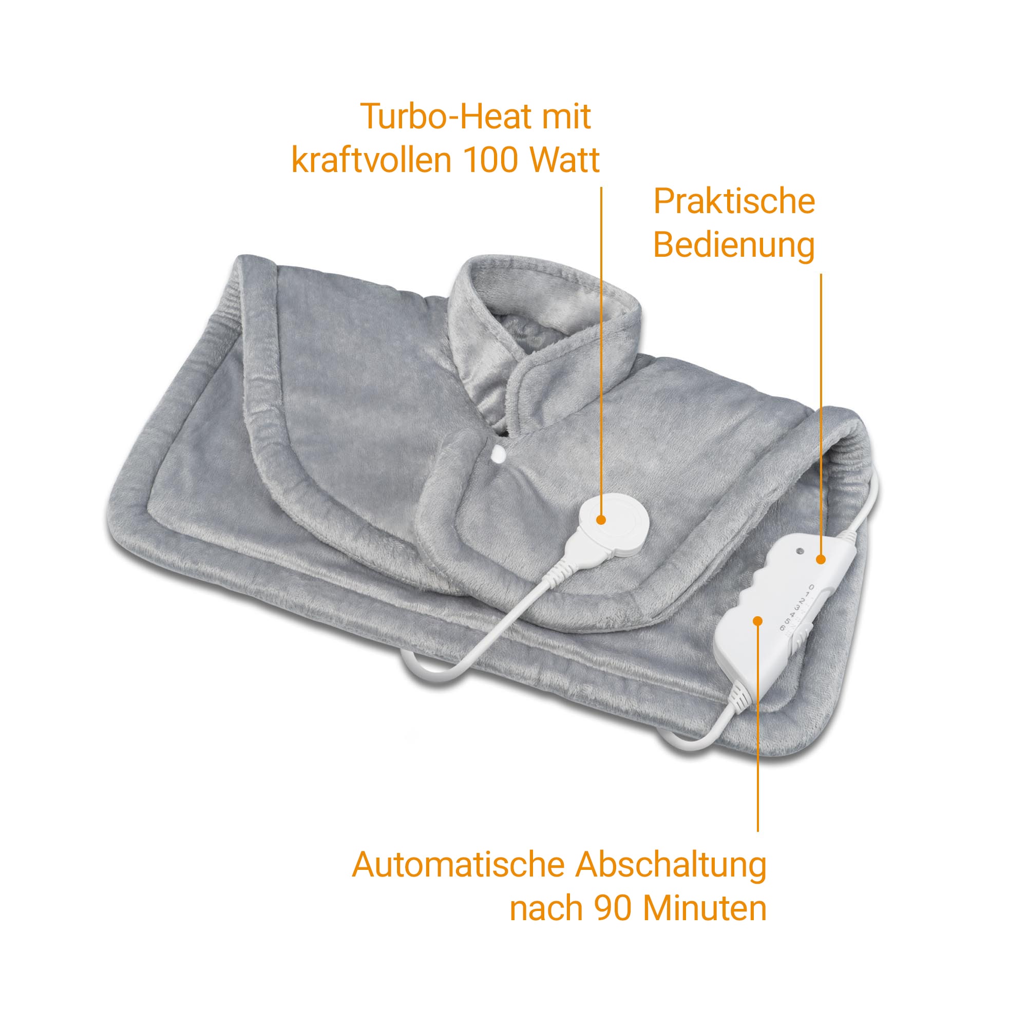 Medisana Heizkissen »HP 622« 6 Stufen, flexibler Heizdraht, Matrix-Sensorsystem, Wärmeverteilung