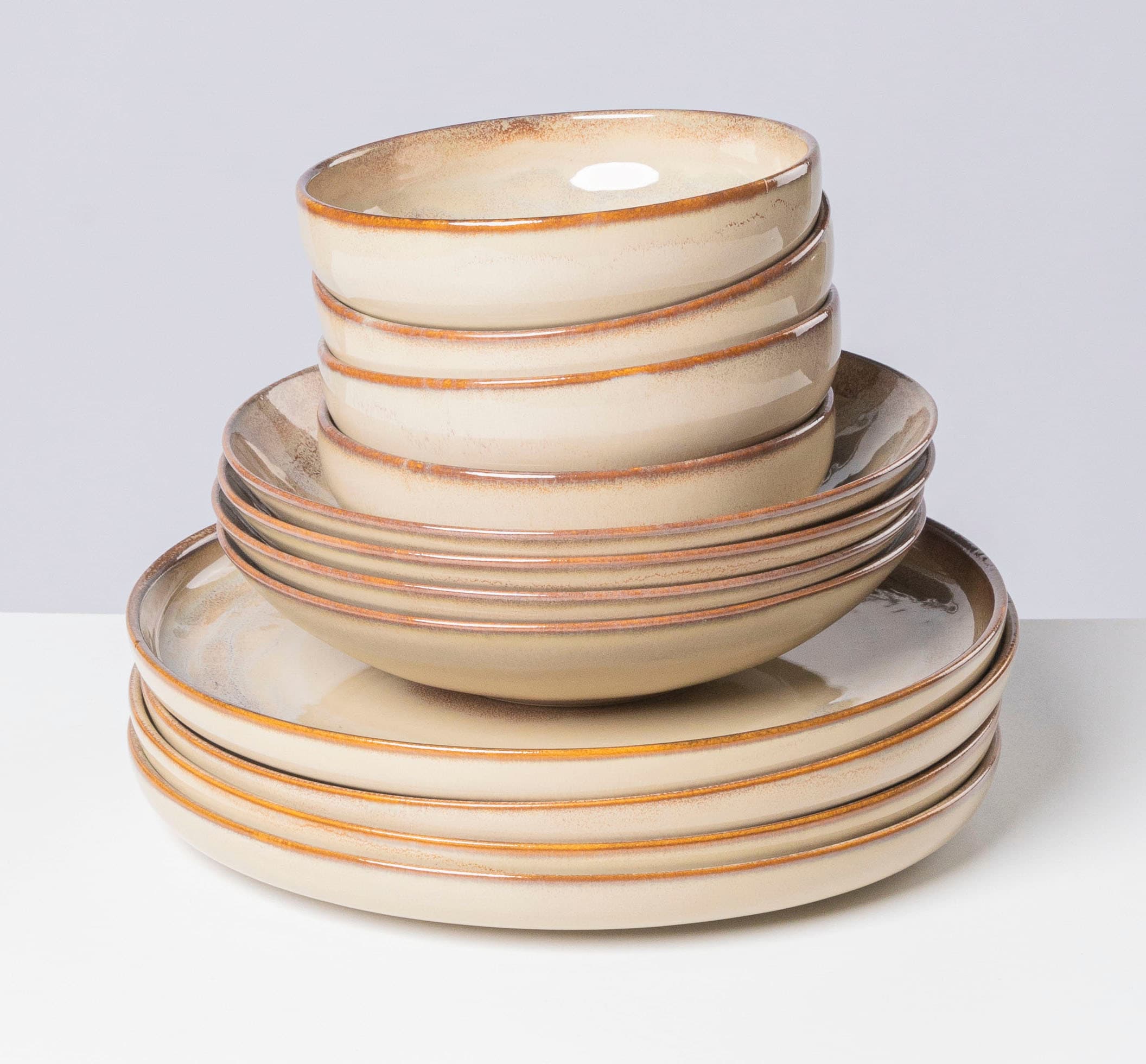 gipfelstück Tafelservice »Geschirr-Set, Service Nebelwald« Scandi-Style, je günstig online kaufen
