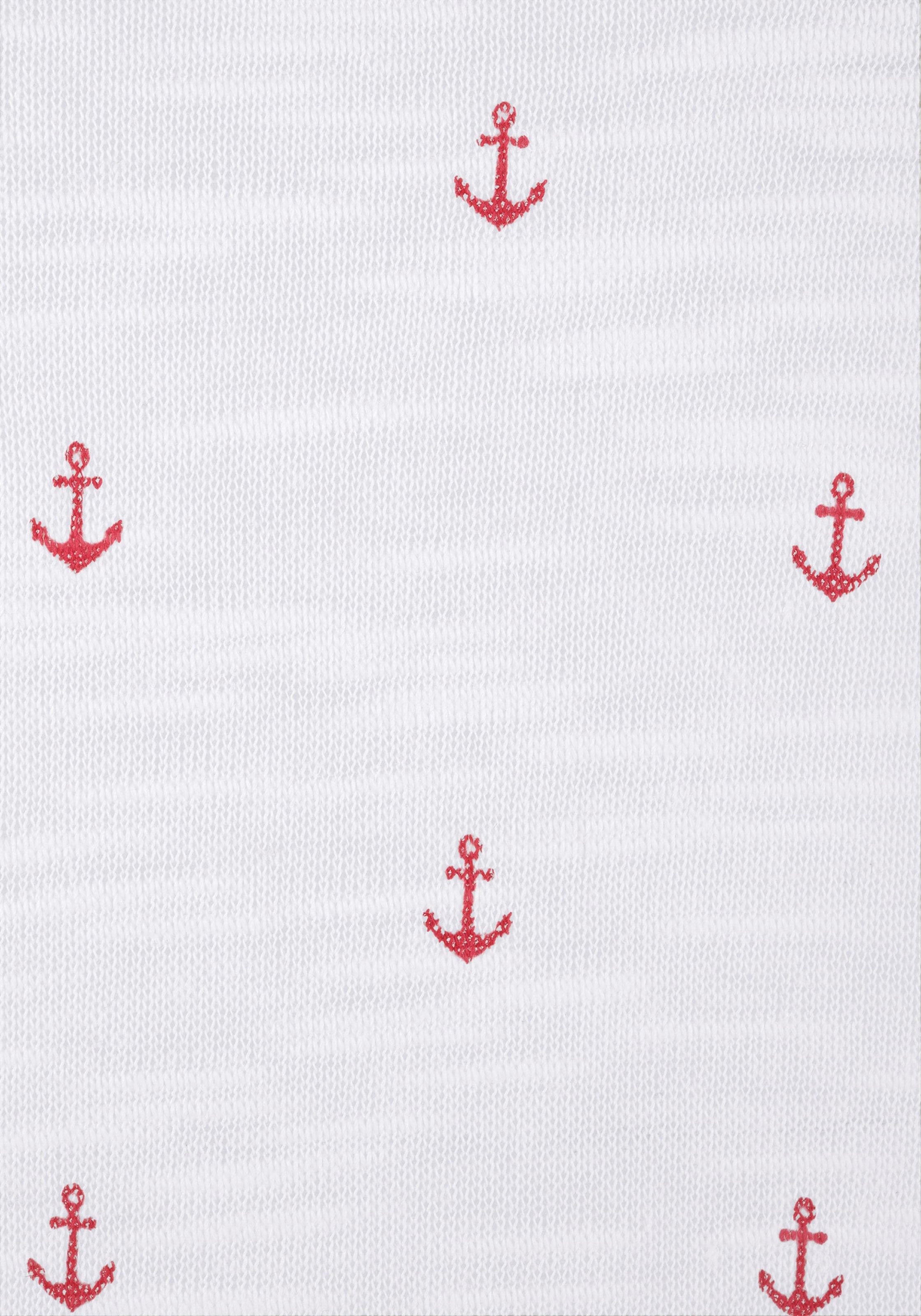 Beachtime T-Shirt, (2er-Pack), mit maritimem Anker-Druck