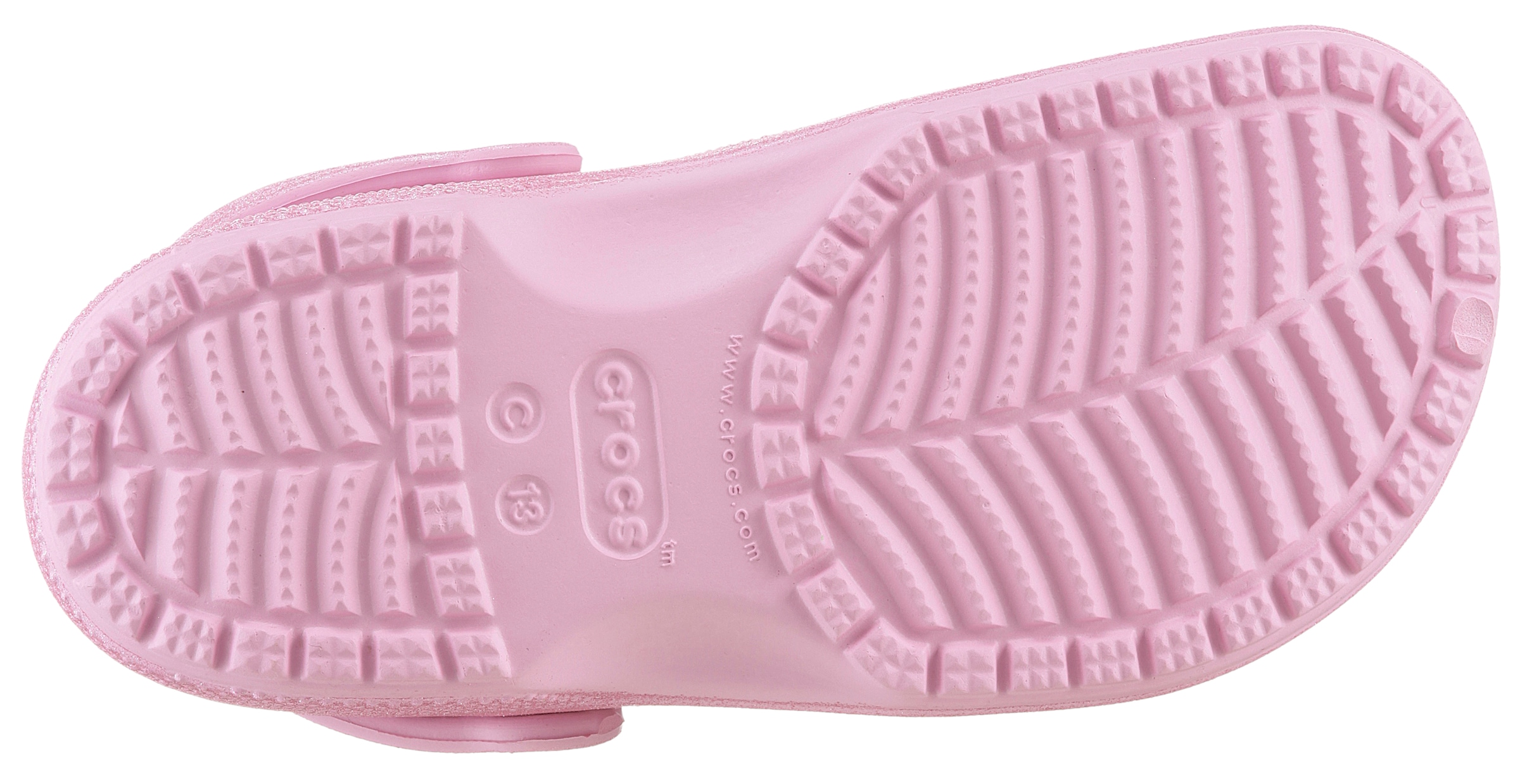 Crocs Clog »Classic K«, Sommerschuh, Hausschuh, Badeschuh mit schwenkbarem Fersenriemchen