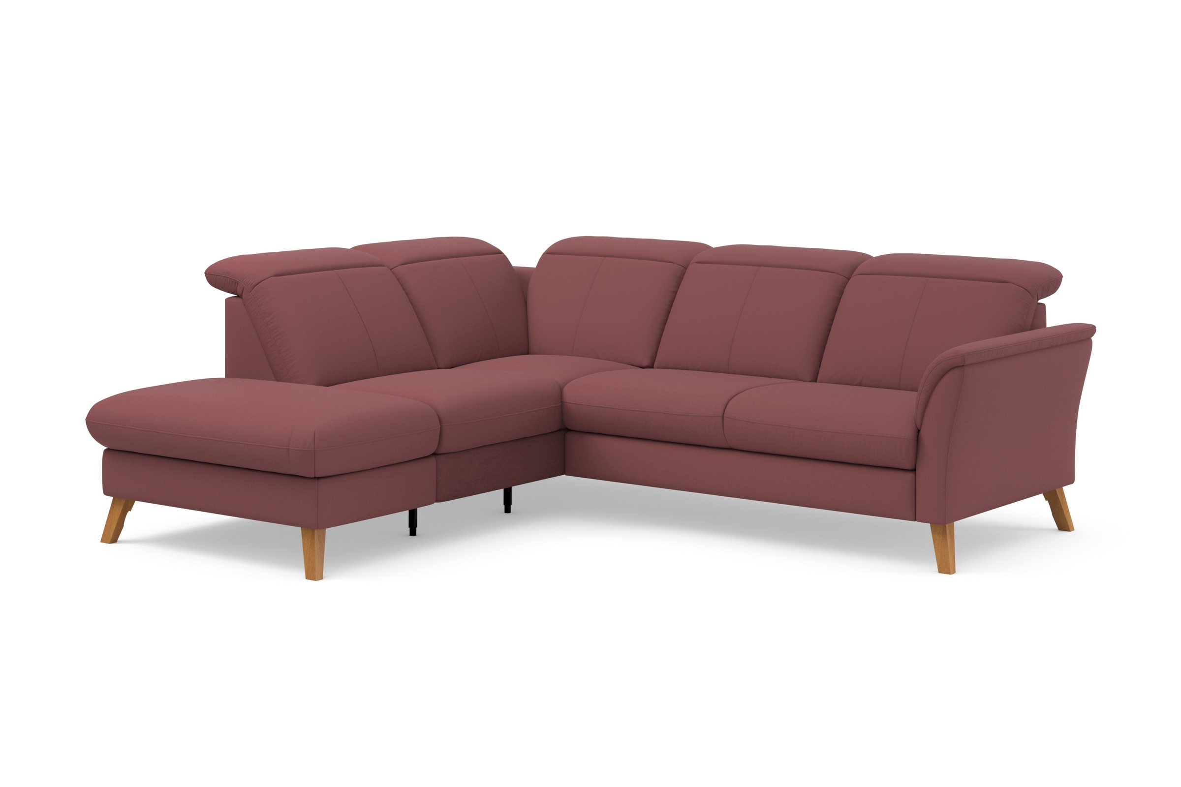sit&more Ecksofa »Romero L-Form«, wahlweise mit oder ohne TV-Funktion, Bettfunktion, Bettkasten