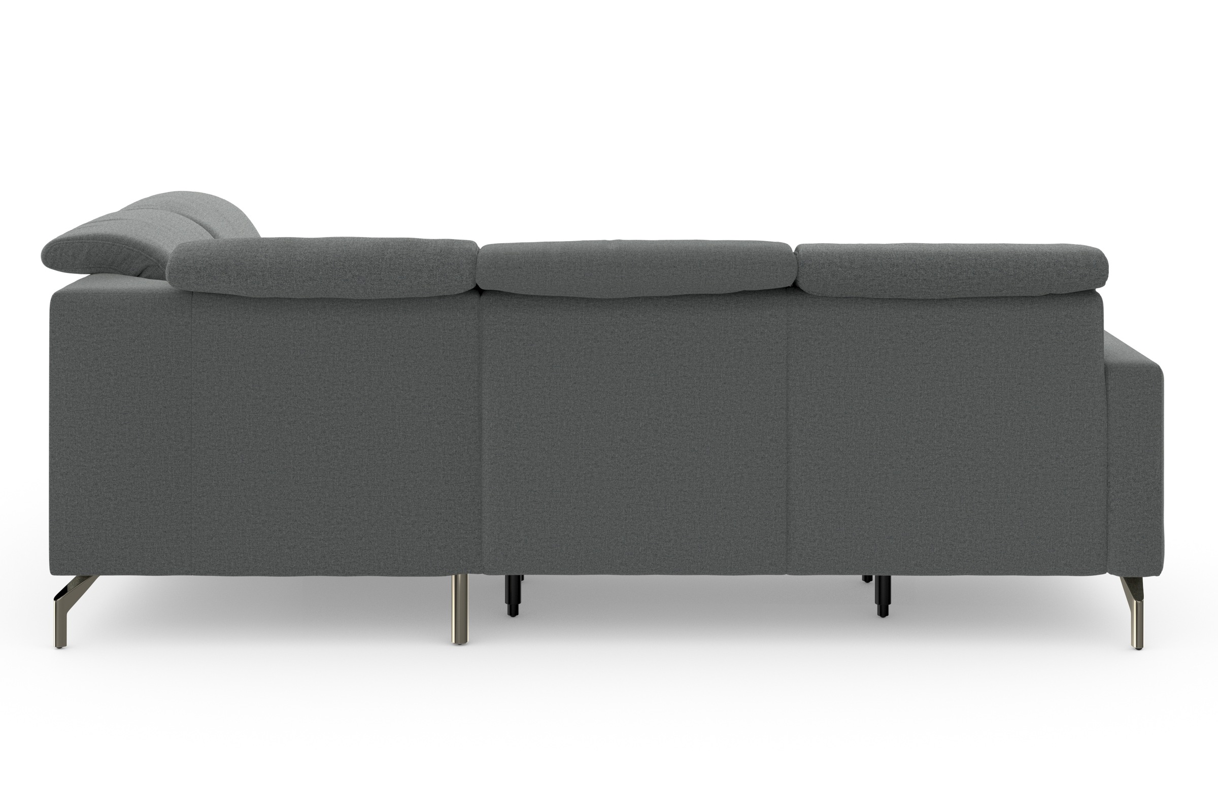 sit&more Ecksofa »Bailando L-Form«, wahlweise mit Kopfteilverstellung und Vorziehsitz, motorisch