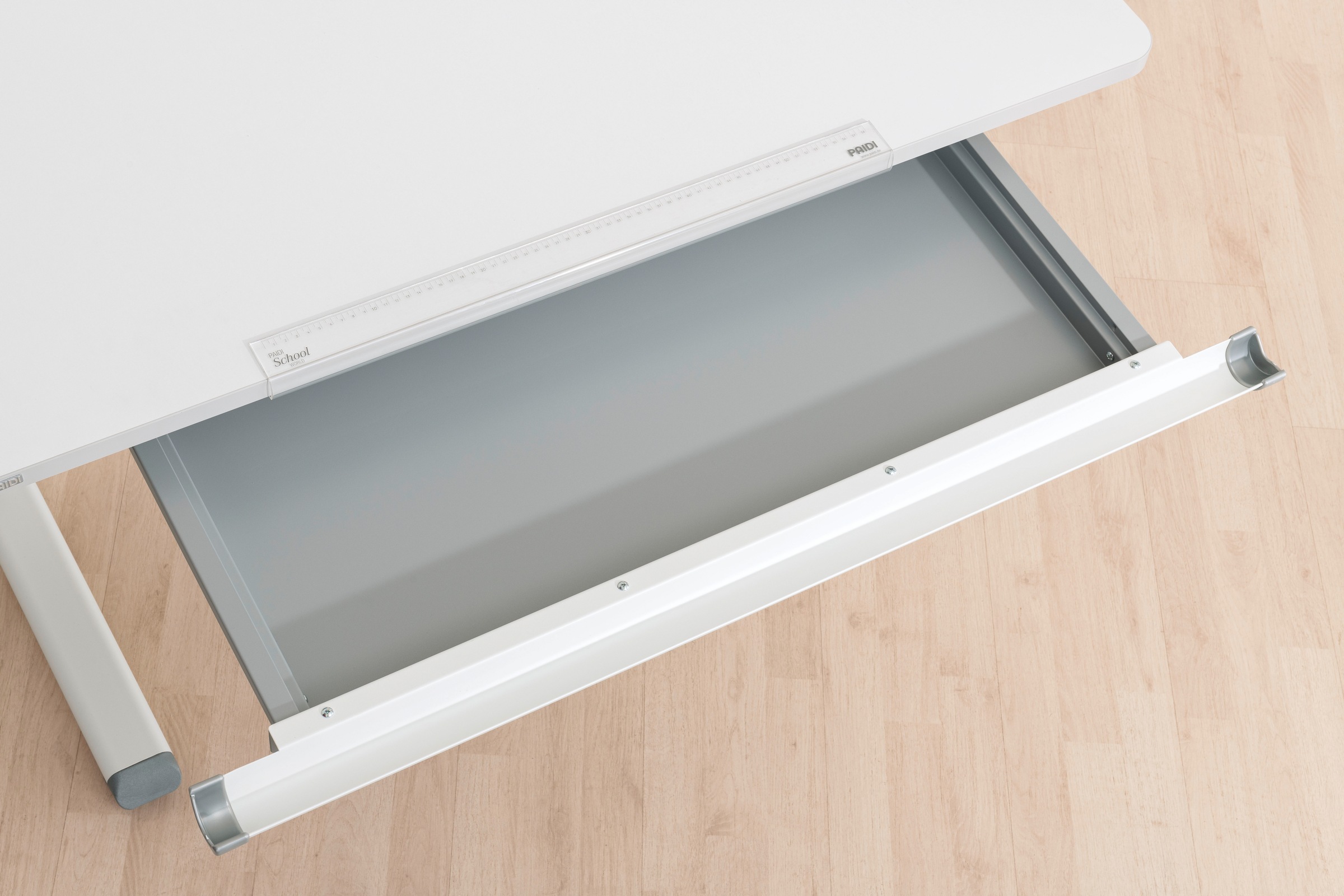 PAIDI Schubkasten »Unterbau aus Metall« B/H/T ca. 78x4x38cm, Silberfarbig, 