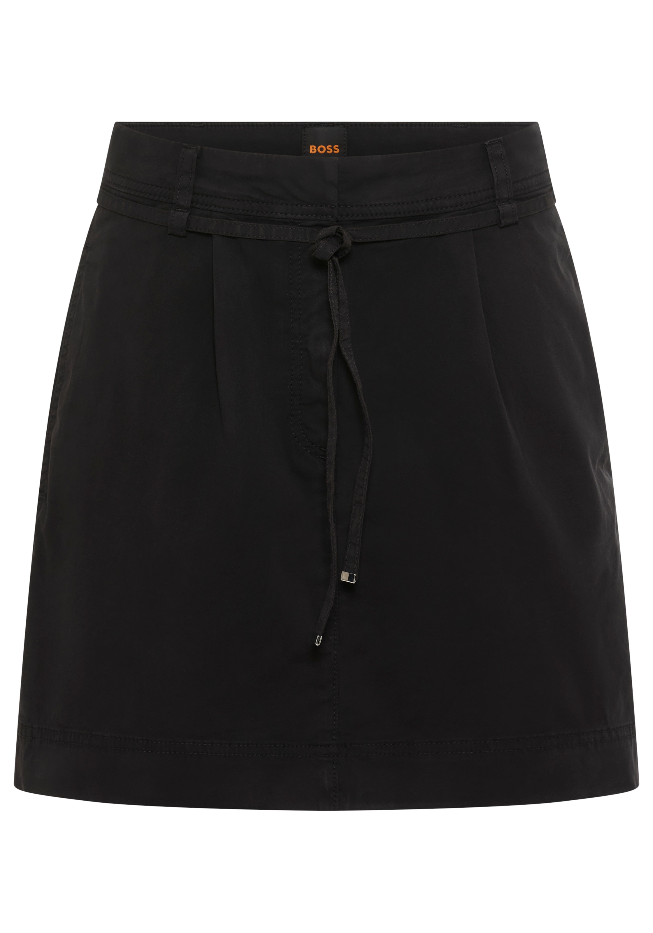 BOSS ORANGE Webrock »Varachute Premium Damenmode« mit Bindeband