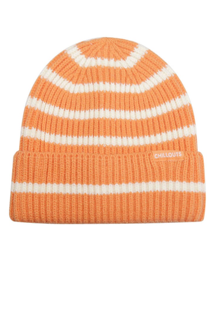 chillouts Beanie »Jette Hat« mit elastischer Passform und Umschlag