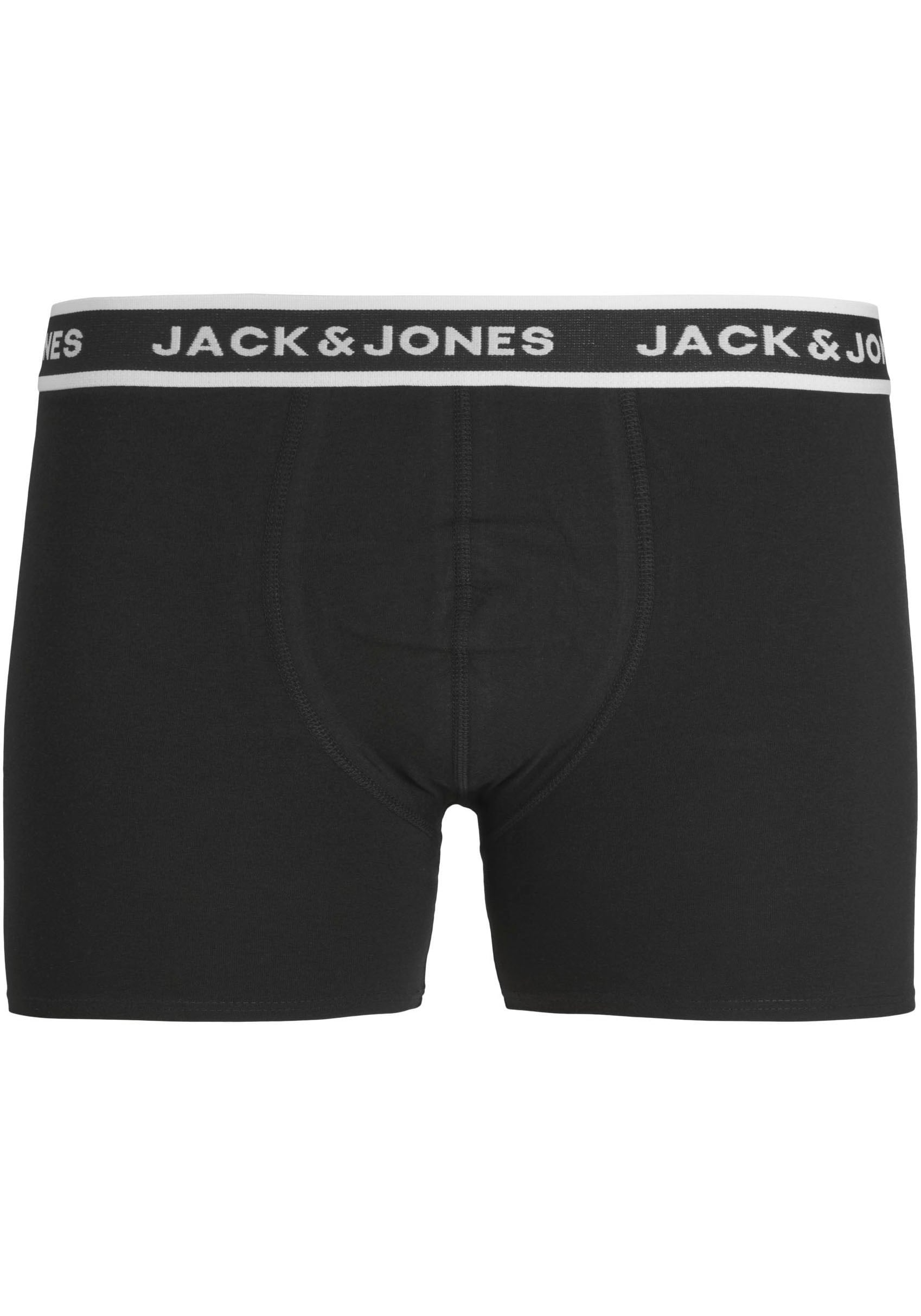 Jack & Jones Boxershorts »JACSOLID BOXER BRIEFS 3 PACK NOOS«, (Packung, 3 St.)