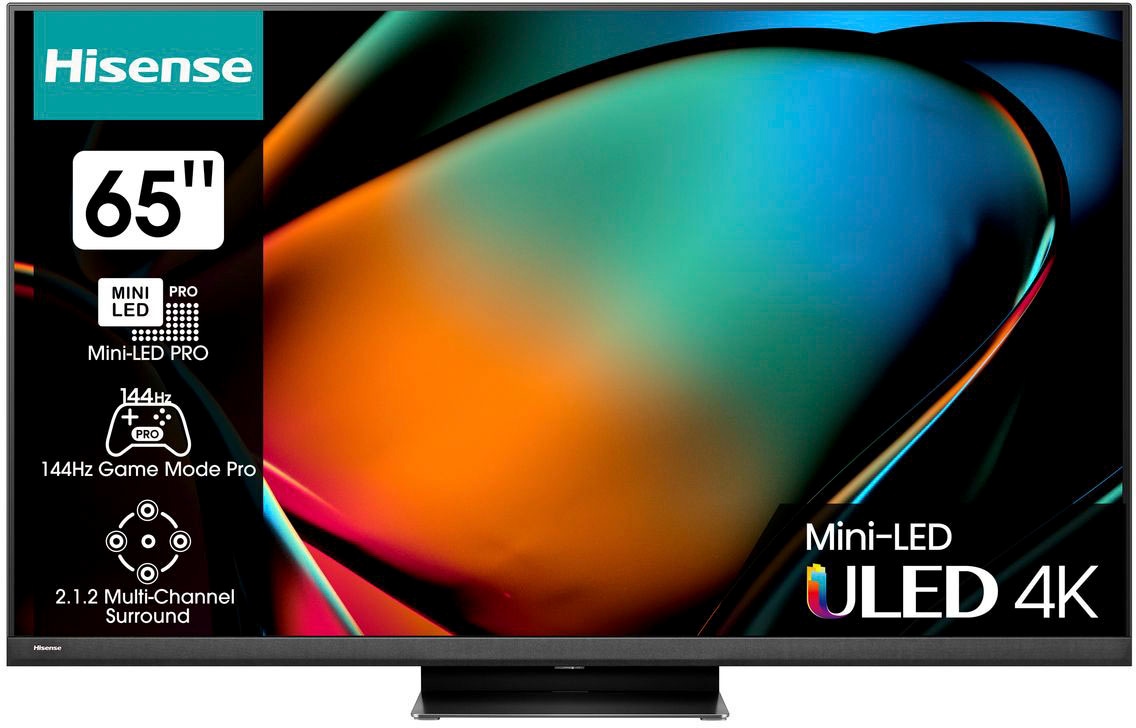 Hisense Mini-LED-Fernseher »65U8KQ«, 164 cm/65 Zoll, 4K Ultra HD, Smart-TV