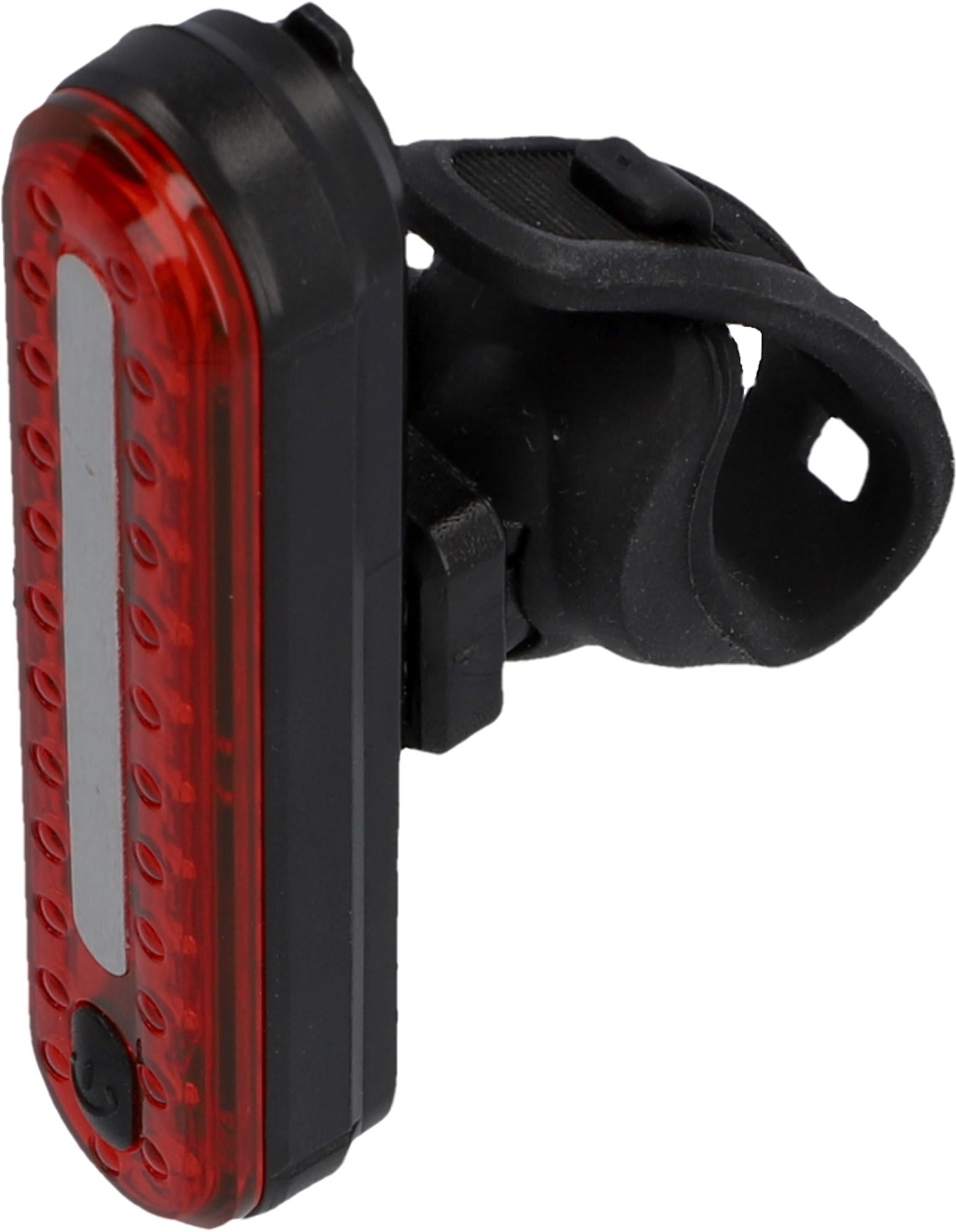FISCHER Fahrrad Fahrradbeleuchtung »LED-Akku Bel.-Set Bremsbel. 80 Lux«, (Front- und Rücklicht)