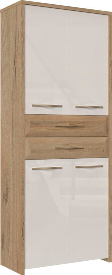 Home affaire Garderoben-Set »Gala«, (Set, 5 St.), Soft-Close Funktion, Hochglanz UV lackiert