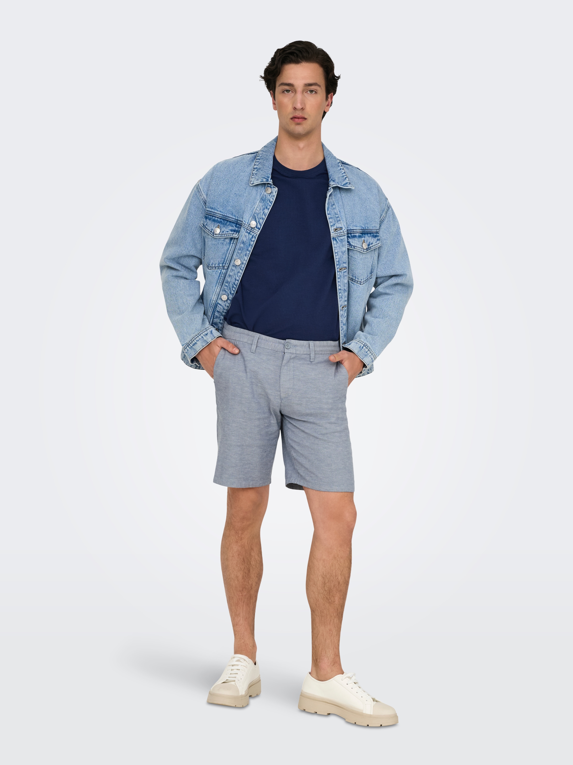 ONLY & SONS Chinoshorts »ONSMARK 0011 COTTON LINEN SHORTS NOOS«
