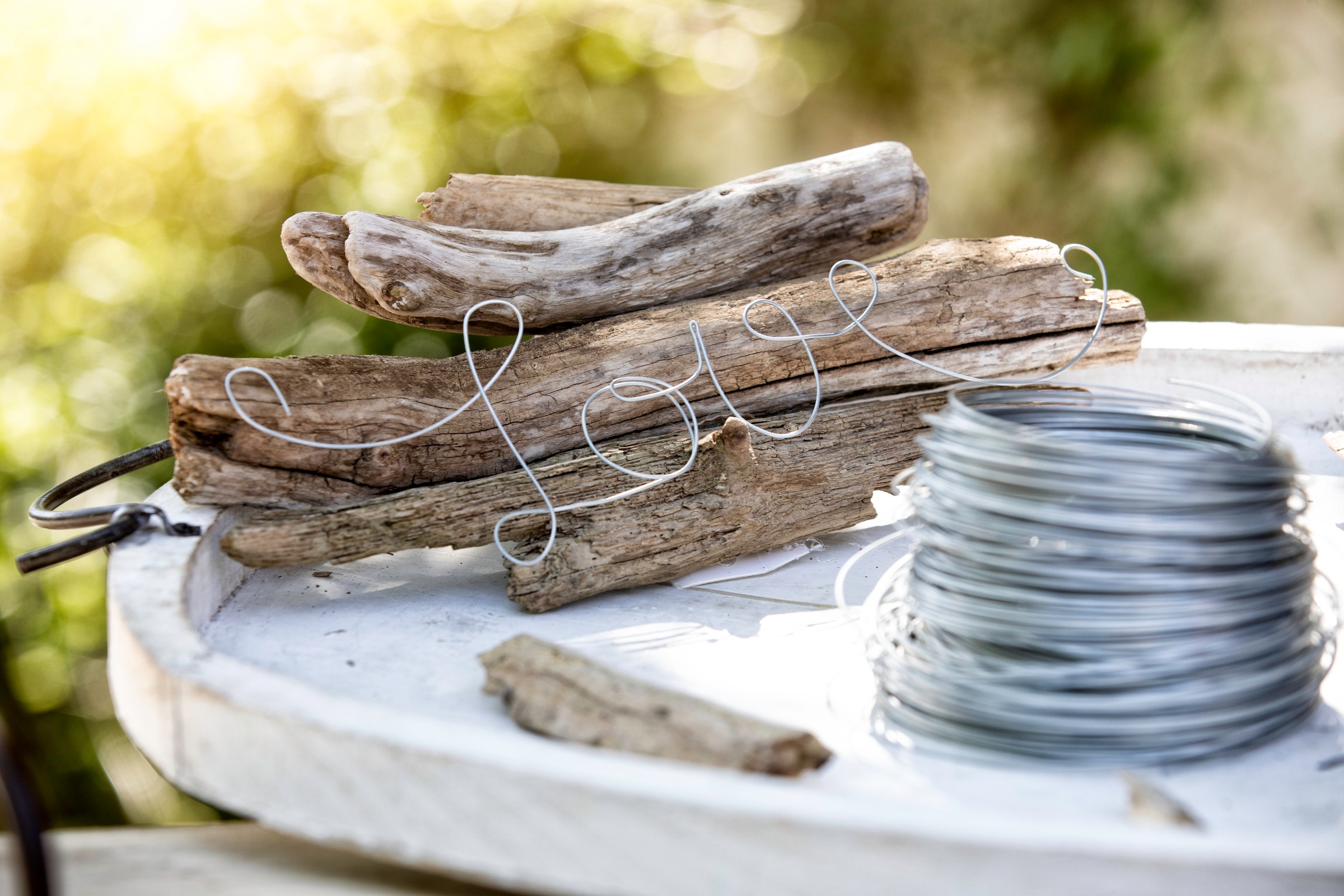Windhager Pflanzschnur »für Garten-, Binde- und Bastelarbeiten, Gartendraht aus Zink« 1 Stk. tlg. Blumendraht erhältlich in unterschiedlichen Größen
