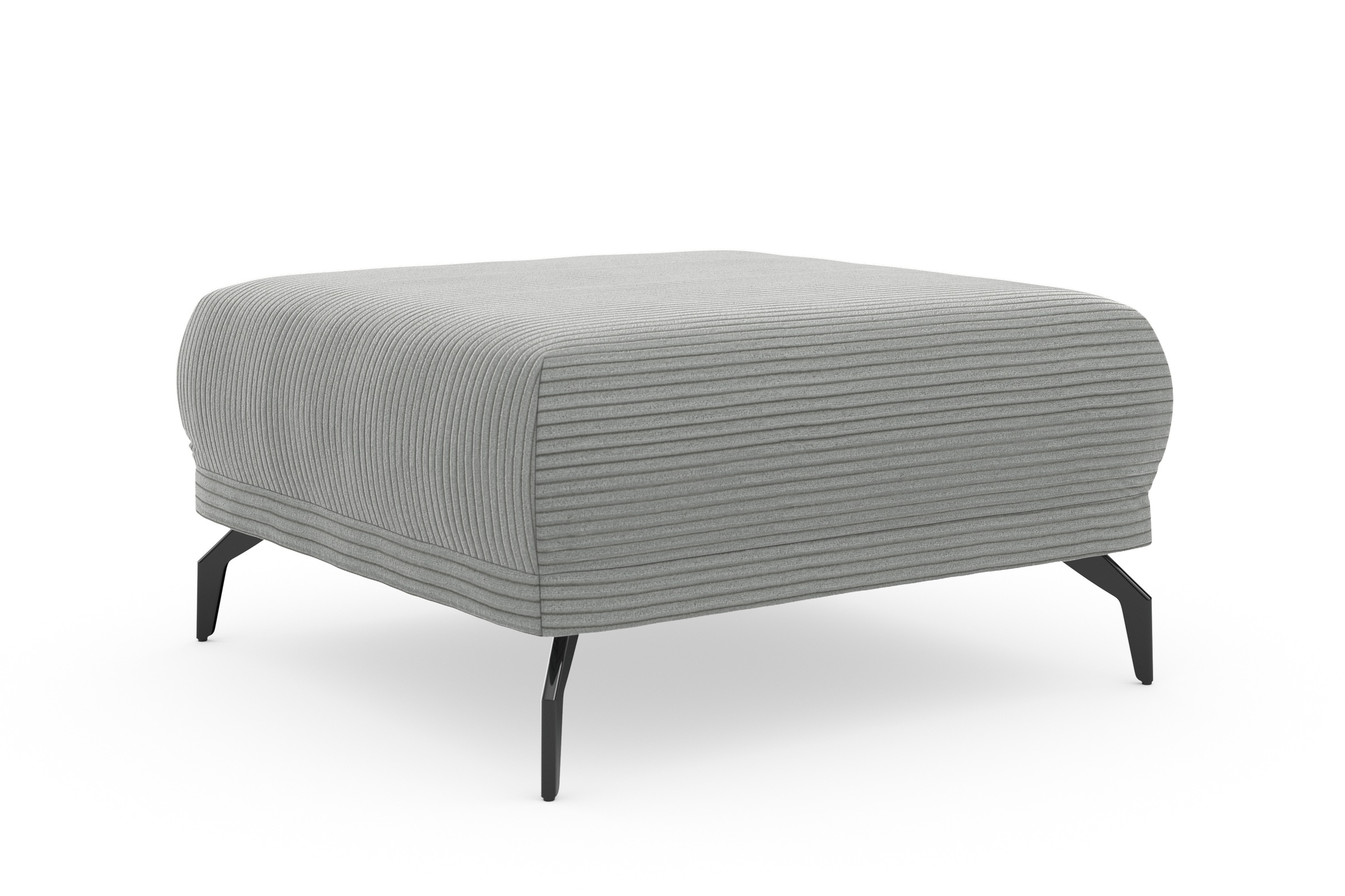 Home affaire Hocker »Coco« Cord-Bezug in 2 Ausführungen, Füßen 15 cm hoch günstig online kaufen