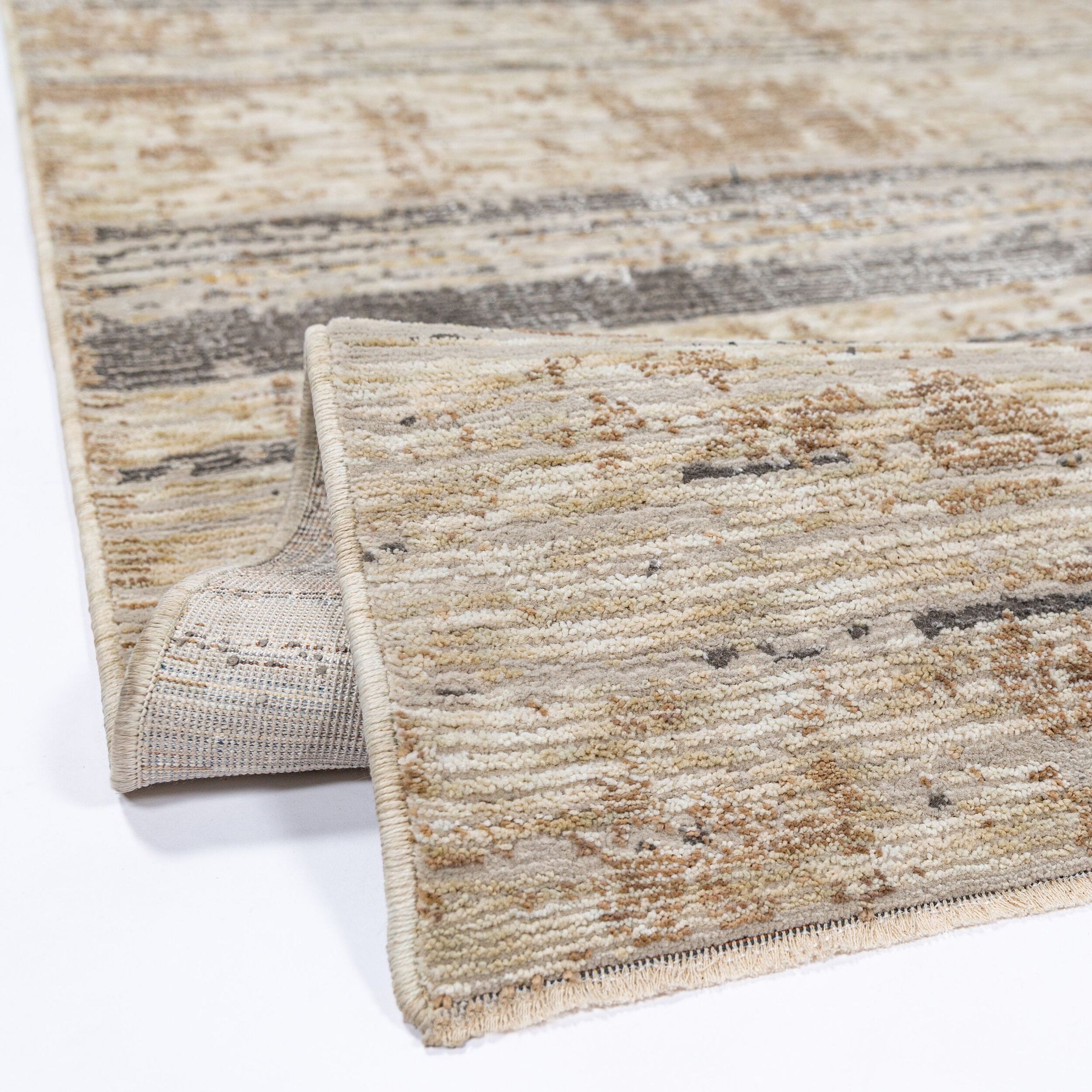 FLAIR RUGS Designteppich »MAREA ABSTRACT« rechteckig 7 mm Höhe Trendiges Streifendesign im Retro-Stil, abstraktes Design