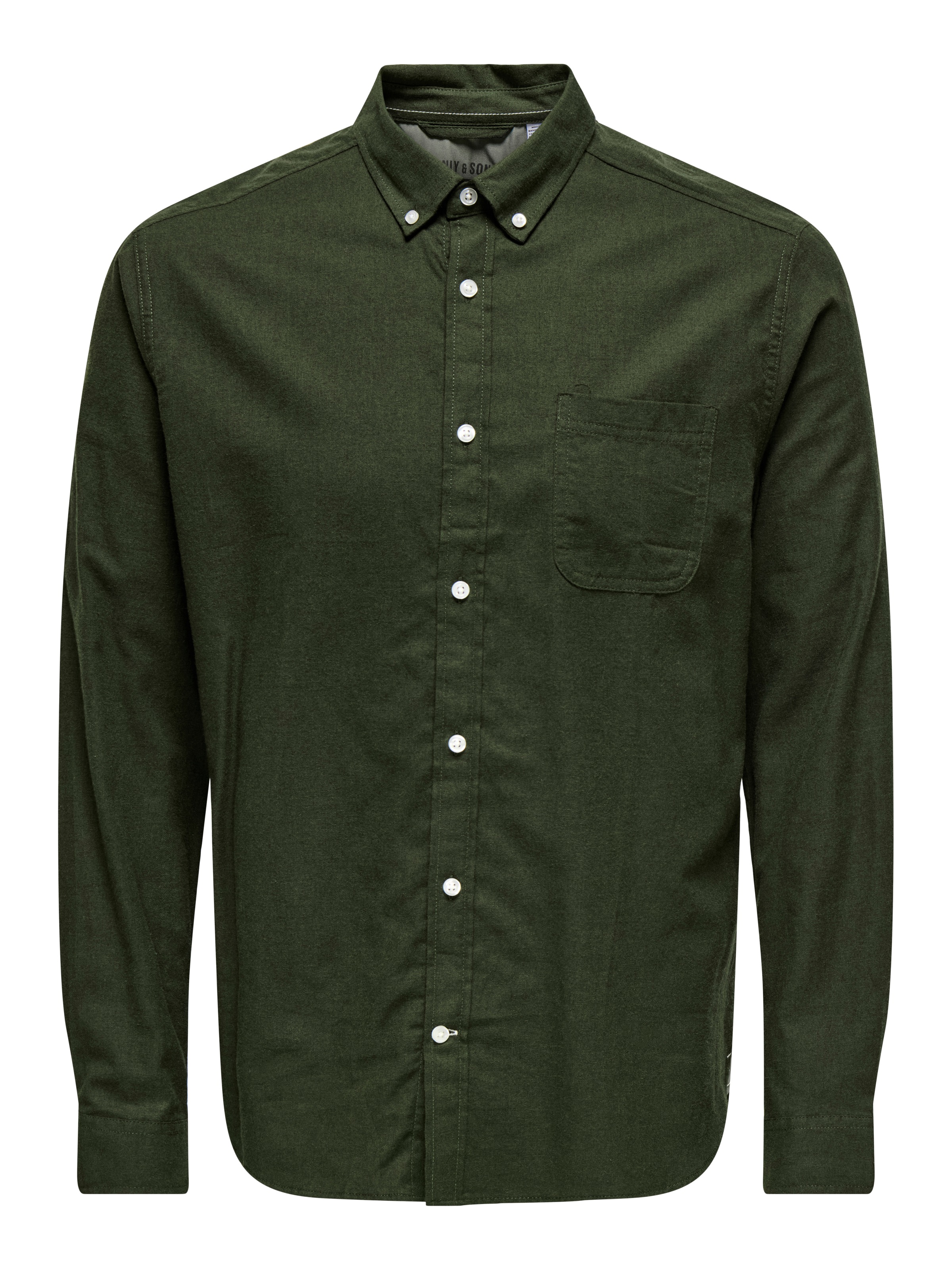 ONLY & SONS Langarmhemd »ONSROAD LIFE REG MELANGE LS SHIRT NOOS«