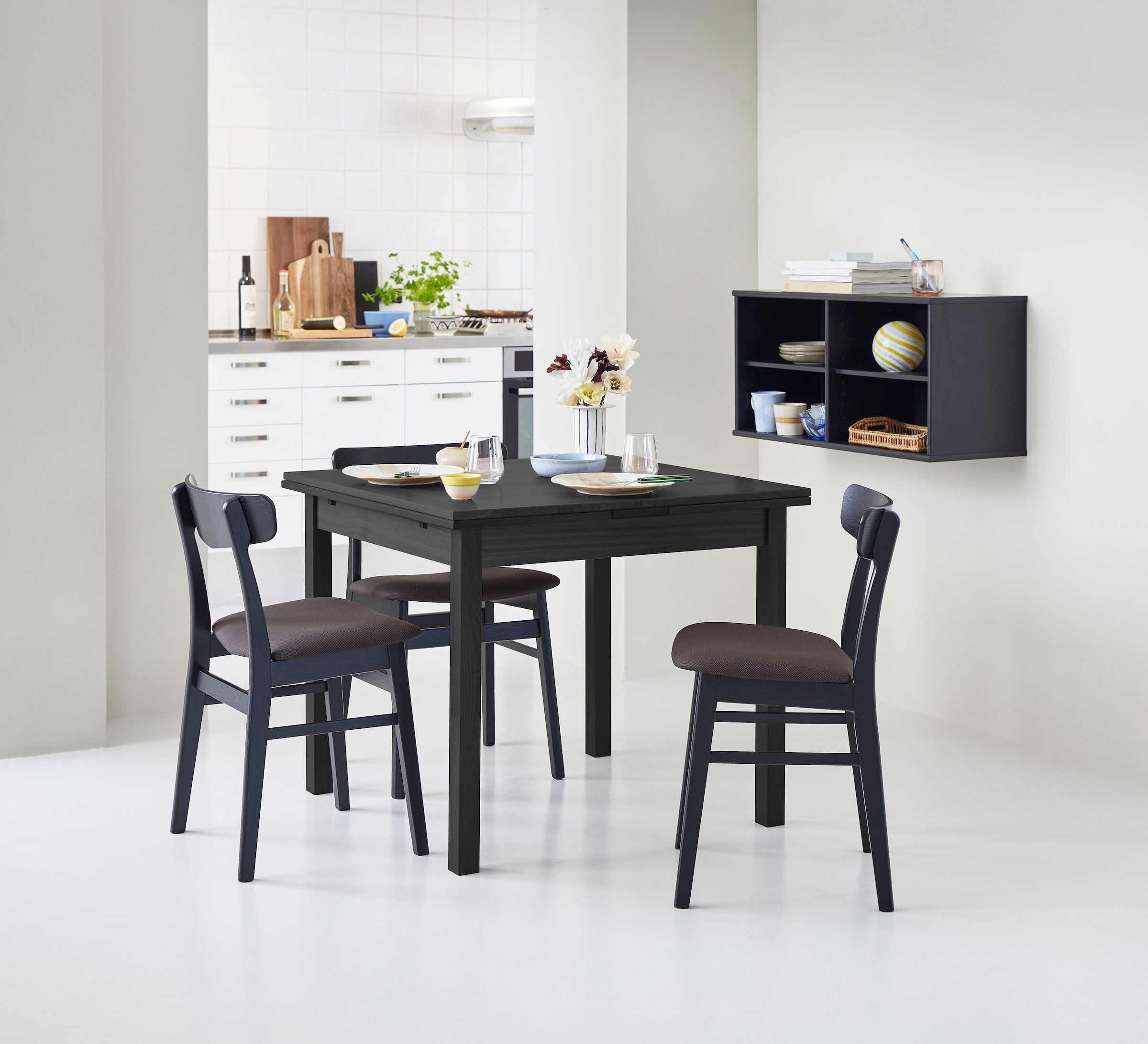 Dinex«, bestellen Furniture aus Hammel Gestell zwei Tischplatte by in Furnier, »Basic Breiten auf Hammel Eiche Esstisch Rechnung aus Massivholz,
