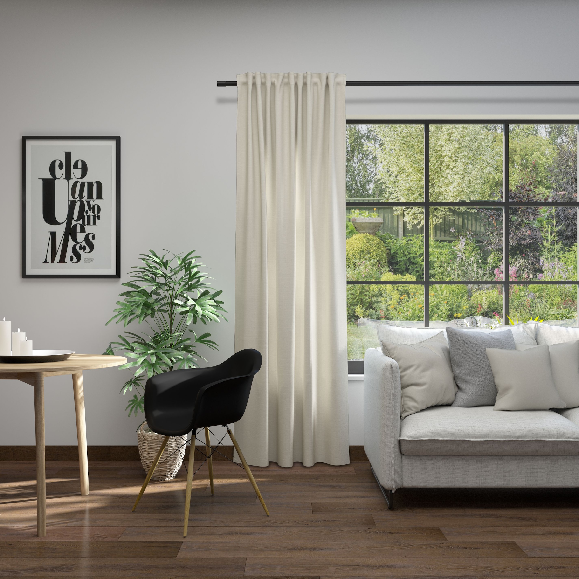Neutex for you! Vorhang »Linessa«, (1 St.), HxB: 245x137, Schal mit verdeck günstig online kaufen