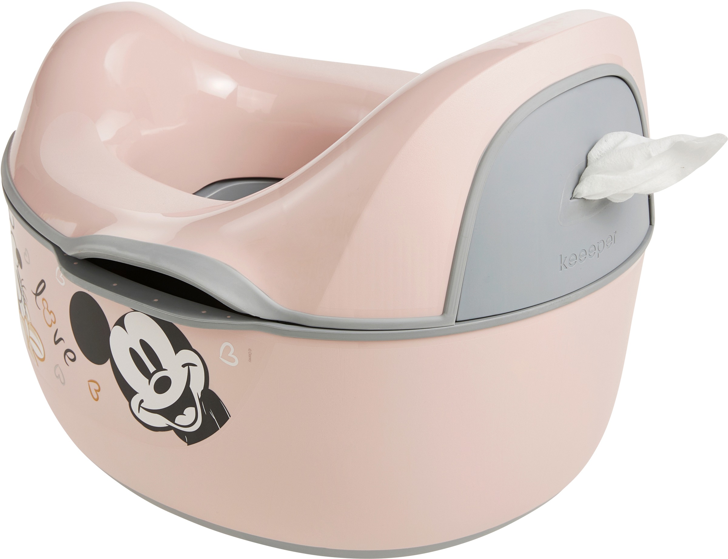 keeeper Toilettentrainer »kasimir babytopf deluxe 4in1, minnie nordic pink«,  Made in Europe, FSC® - schützt Wald - weltweit kaufen