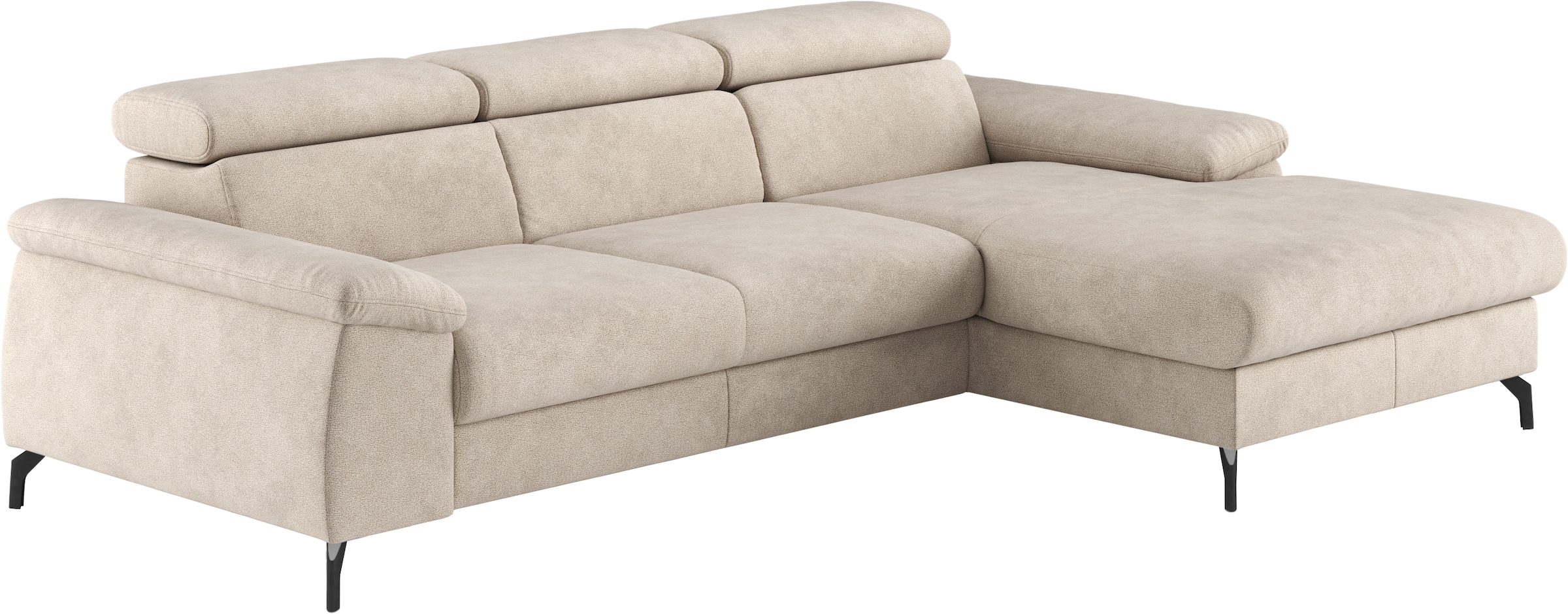 COTTA Ecksofa "Kitty L-Form", Modern, L-Form, Bodenfreiheit 12,5 cm günstig online kaufen