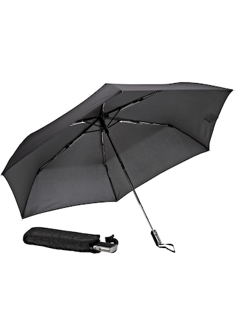 EuroSCHIRM® Taschenregenschirm »Automatik 3224, schwarz«, extra flach und leicht kaufen