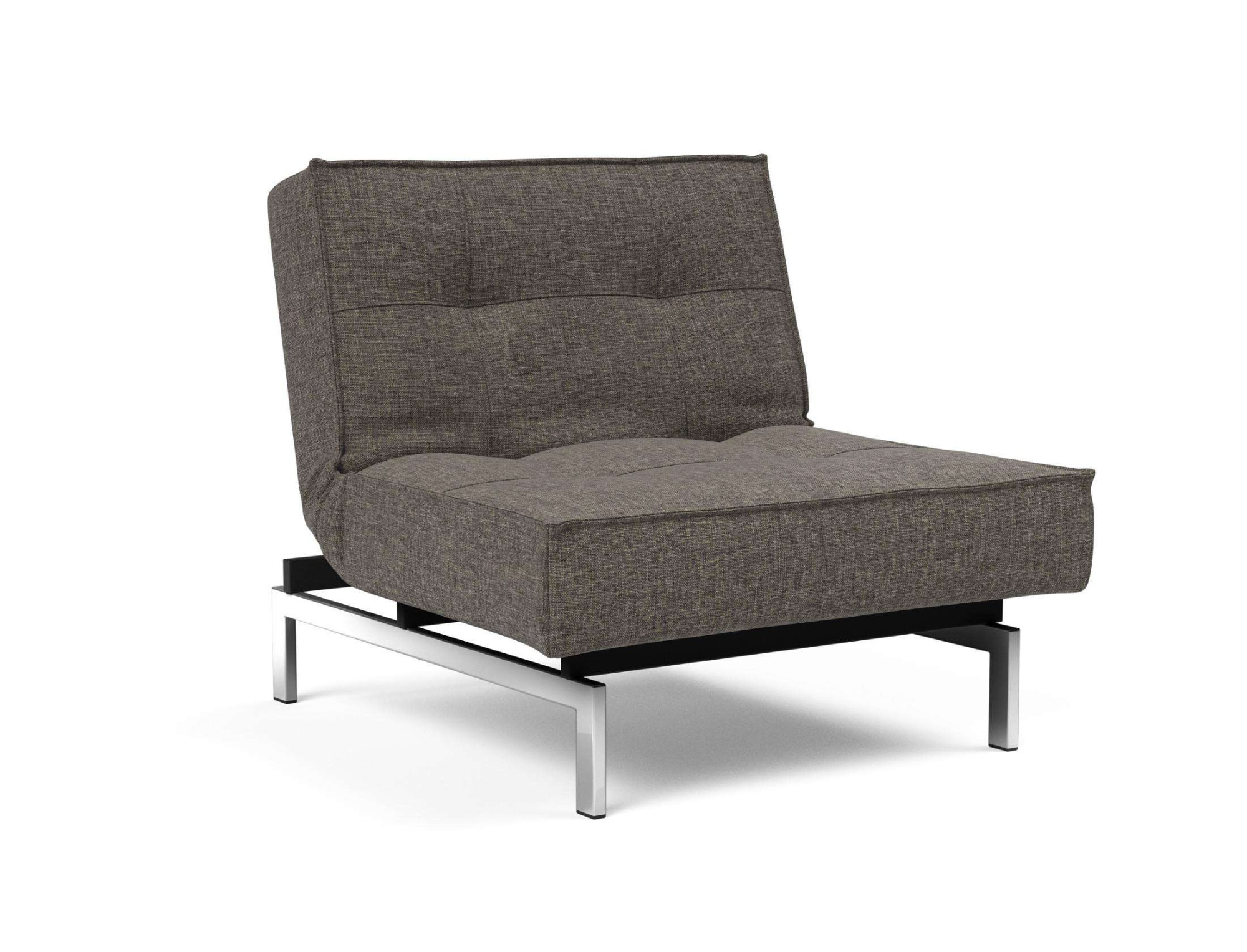 INNOVATION LIVING ™ Sessel »Splitback«, mit chromglänzenden Beinen, in skandinavischen Design