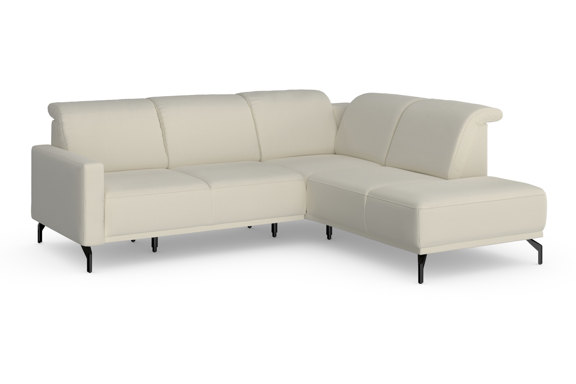 sit&more Ecksofa »Bailando L-Form«, wahlweise mit Kopfteilverstellung und Vorziehsitz, motorisch