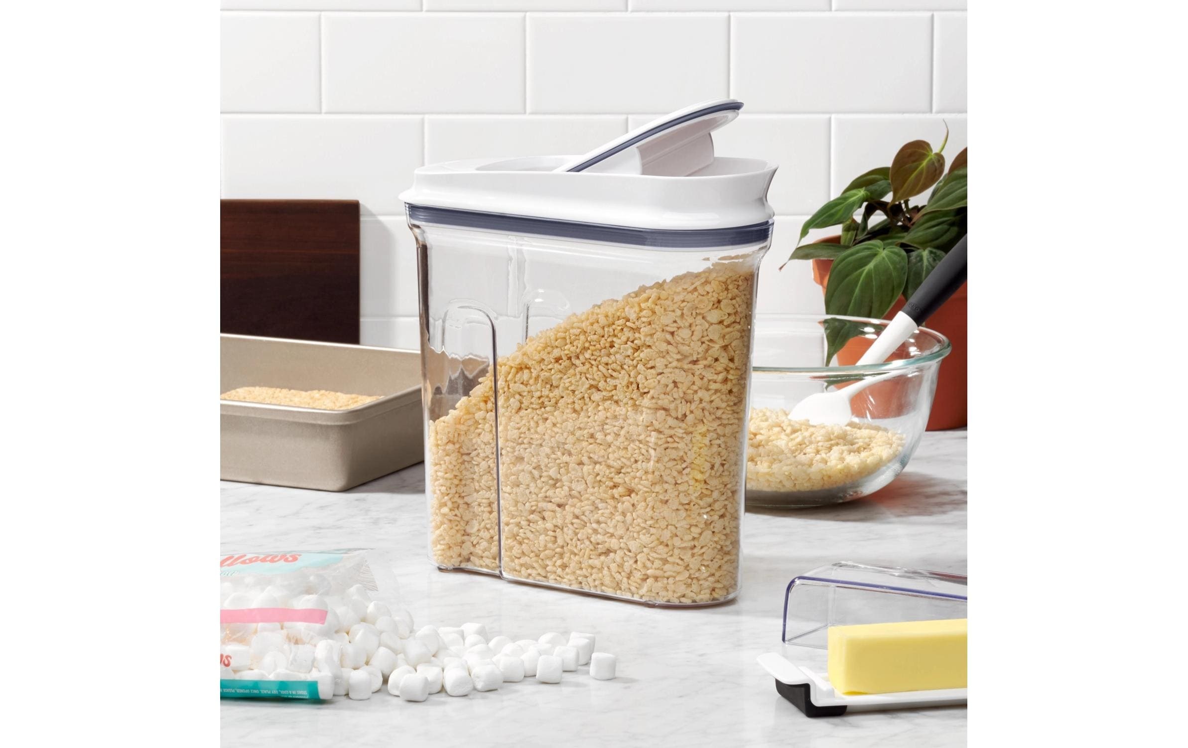OXO Good Grips Aufbewahrungssystem »OXO POP POP Großer Müslispender - 5.1L« Langlebig, spülmaschinenfest und vielseitig einsetzbar