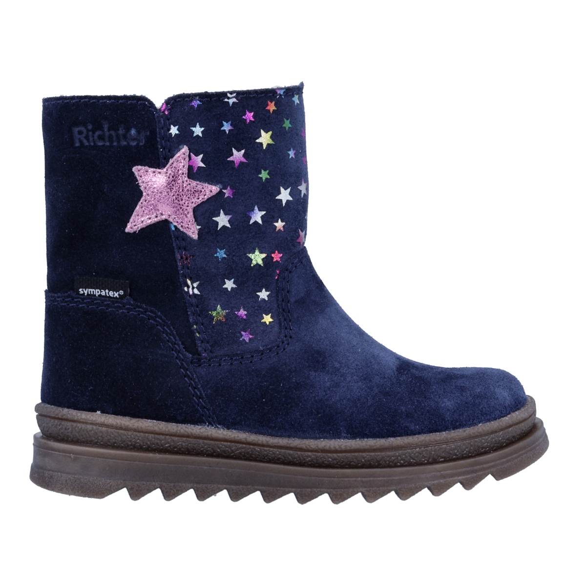 Richter Stiefel »Anna«  Winterboots mit Glitzersternen, Größenschablone zum Download