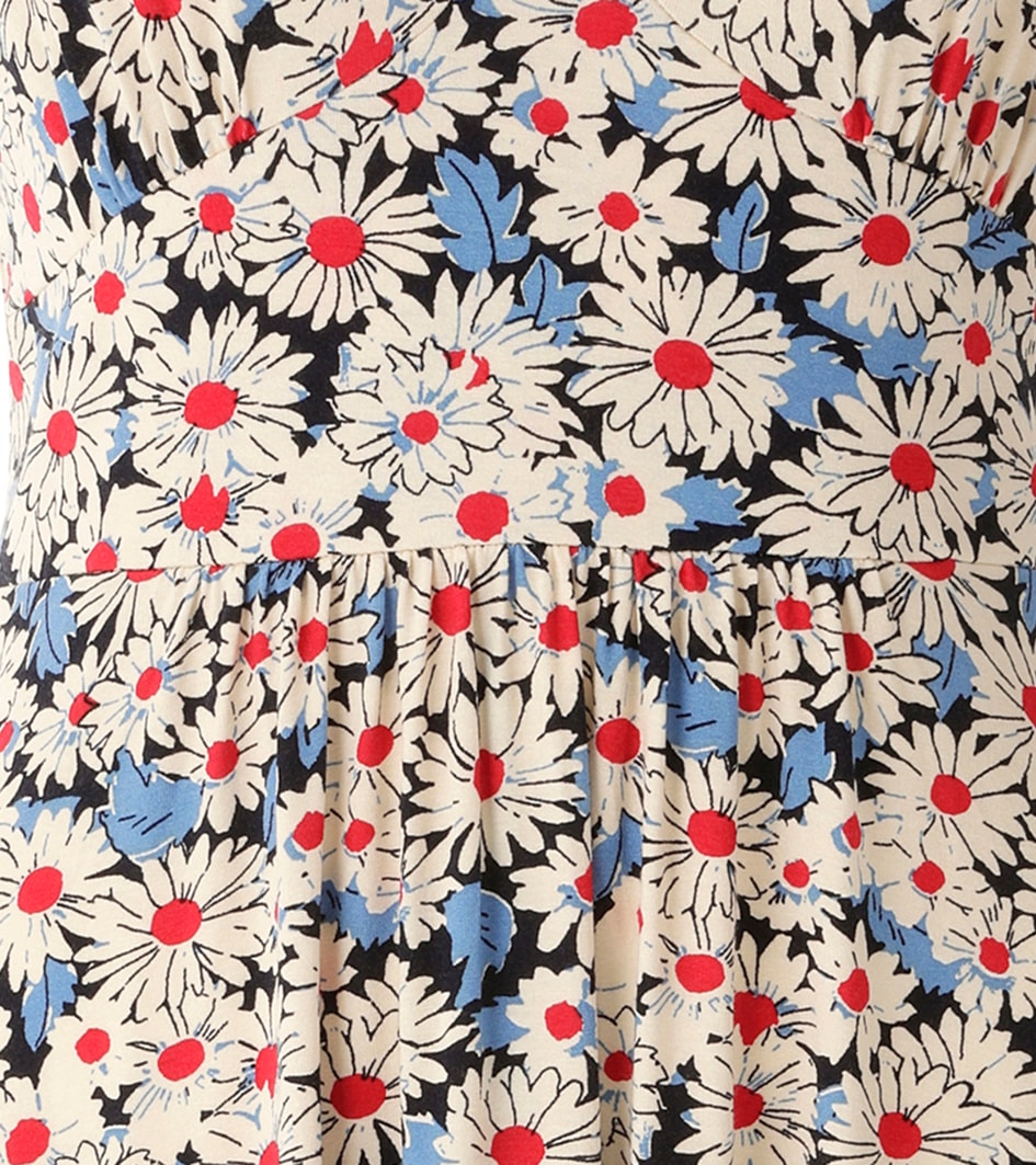 Aniston CASUAL Sommerkleid , allover mit Blüten bedruckt