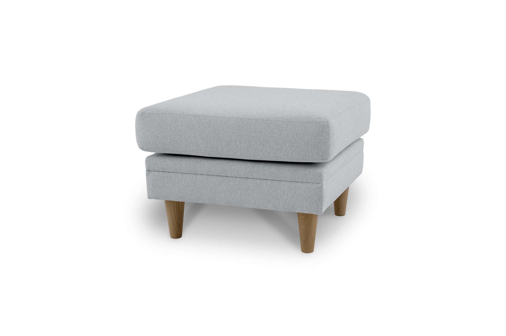 Home affaire Polsterhocker »Arellano, Breite 63 cm« 1 Stk. tlg. klassisches Design, mit Massivholzfüßen, Webstoff fein, Chenille