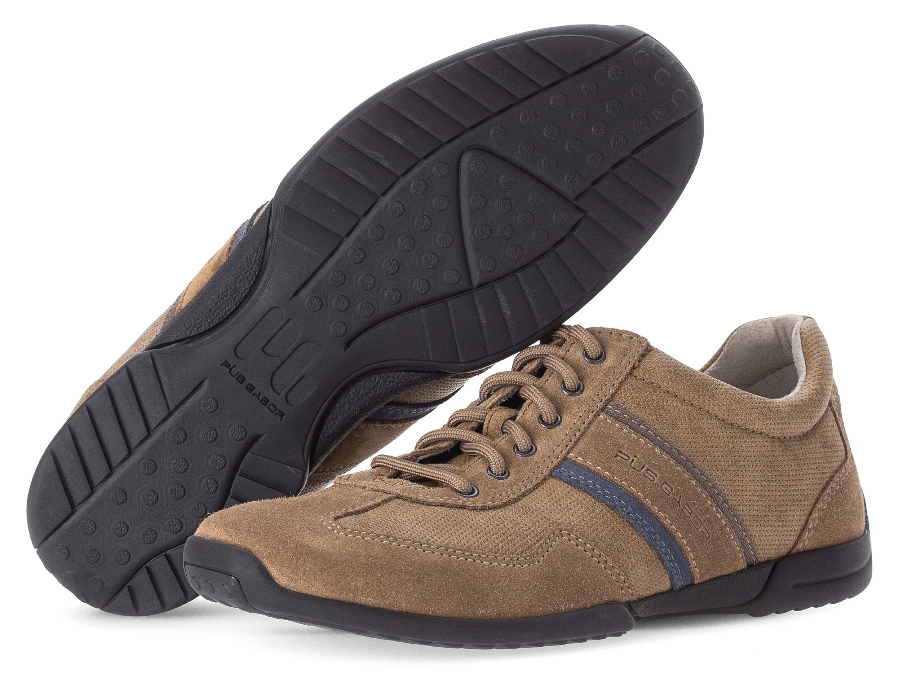 Pius Gabor Sneaker  , Freizeitschuh, Halbschuh, Schnürschuh mit Logo, Weite G (=weit)