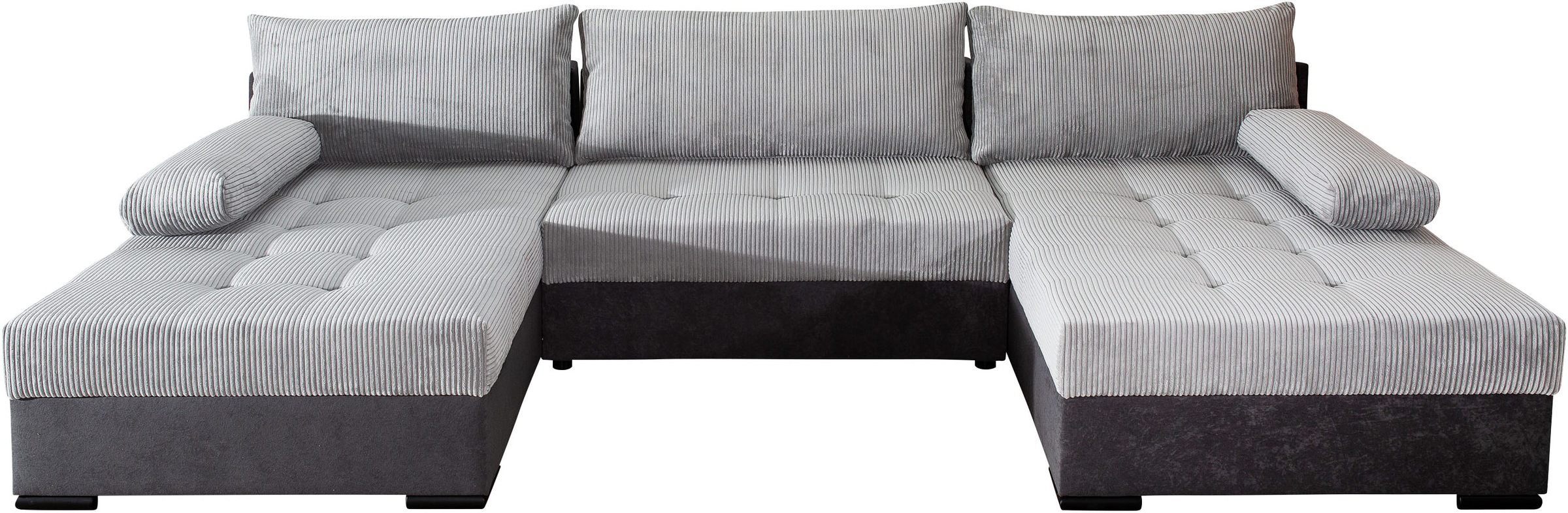 COLLECTION AB Wohnlandschaft »Josy U-Form, B: 307 cm«, mit Bettfunktion & B günstig online kaufen