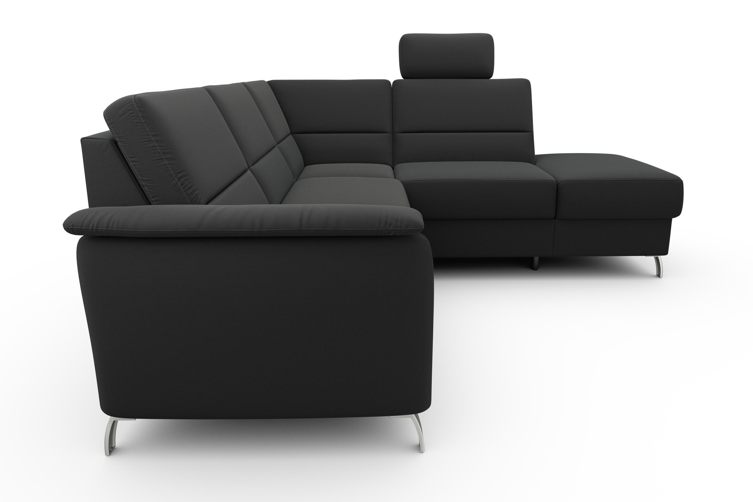 sit&more Ecksofa »Palmera L-Form«, Federkern, wahlweise mit Bettfunktion un günstig online kaufen