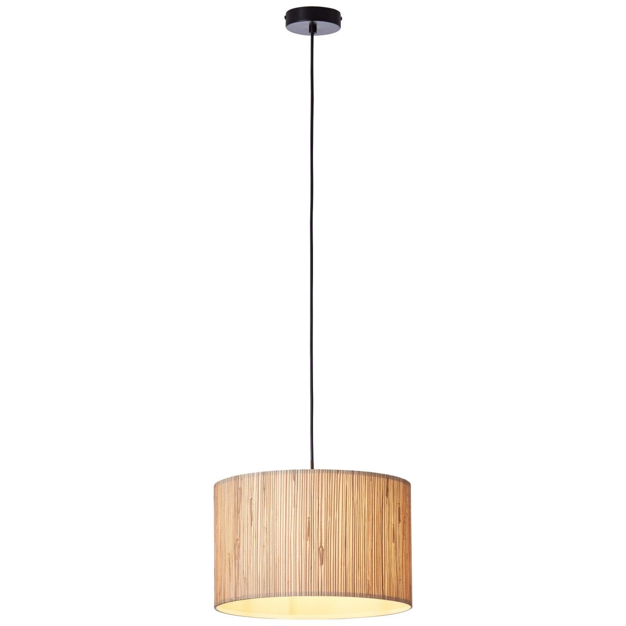 Brilliant Pendelleuchte »Wimea«, 1 flammig, Leuchtmittel E27 | ohne Leuchtmittel, 35cm natur