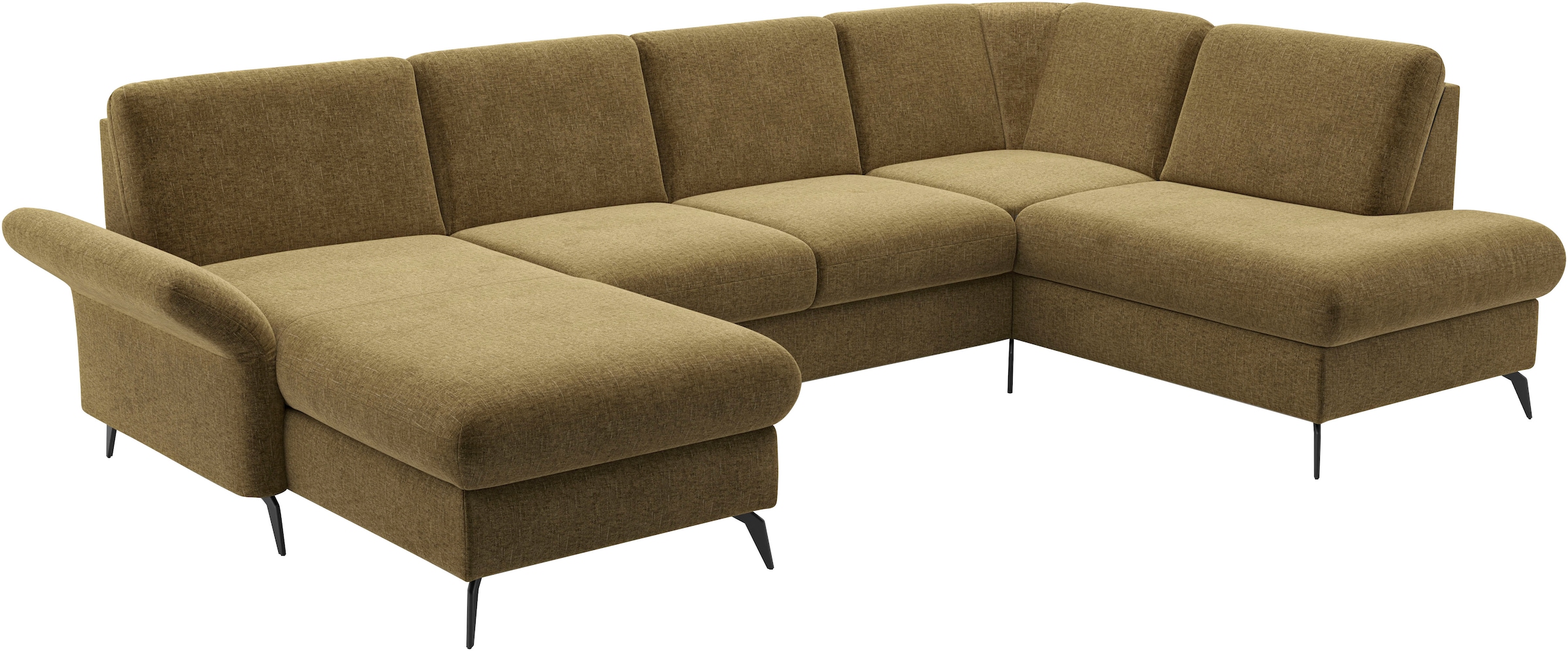 Home affaire Wohnlandschaft »Rochelle«, optional: Armteilverstellung, klappbar, Bettkasen