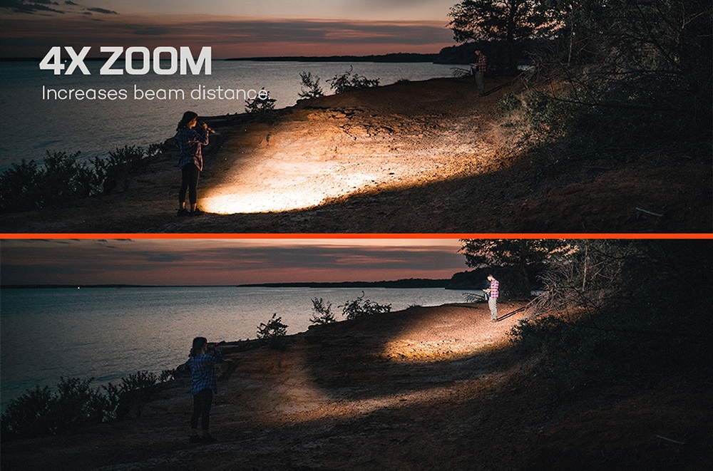 NEBO LED Taschenlampe »Nebo DAVINCI™ 8000« Set, Taschenlampe inkl. Ladekabel, 2 Stk. tlg.