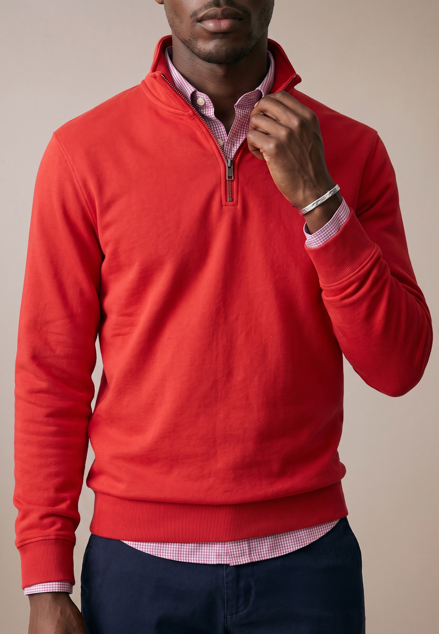 FYNCH-HATTON Sweatshirt , mit Logo Stickerei
